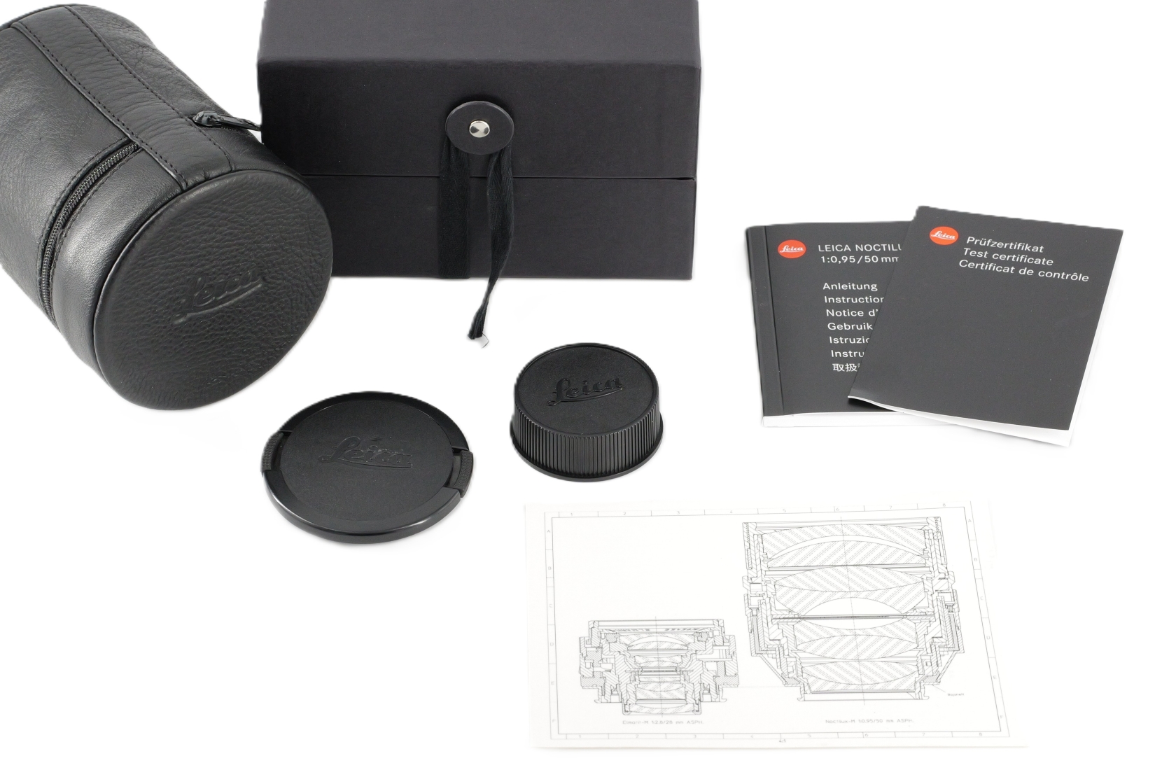 Noctilux-M 1:0.95/50 ASPH.,,silbern eloxiert, 11667