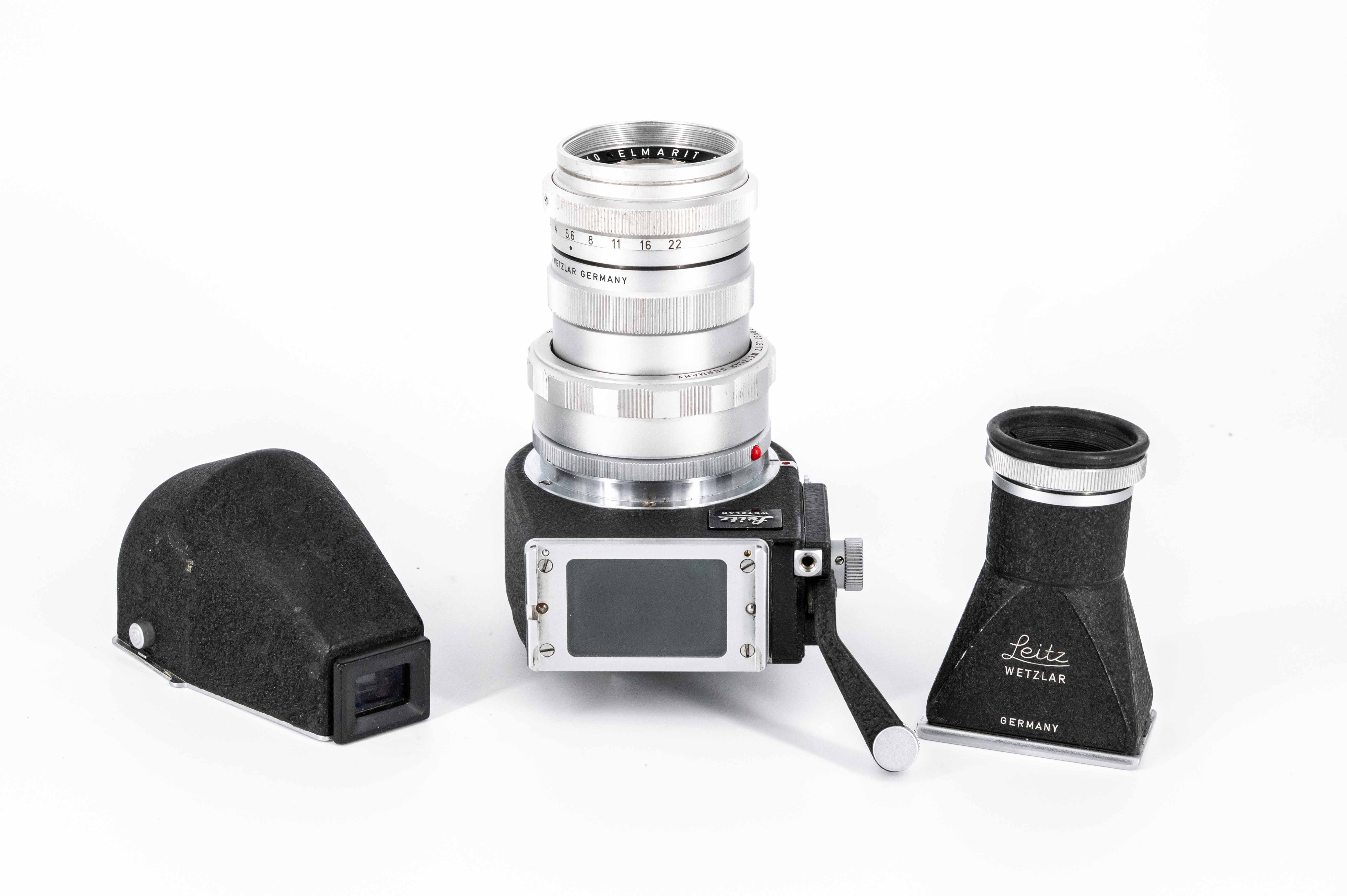 ELMARIT 1:2.8/90 mm lens head with Visoflex system