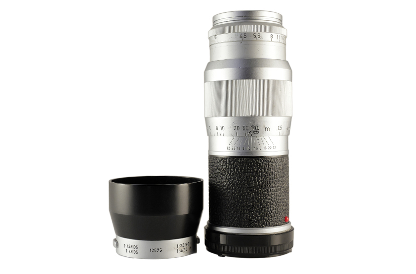 Leitz Wetzlar Hektor f=13,5cm 1:4.5 HEFAM