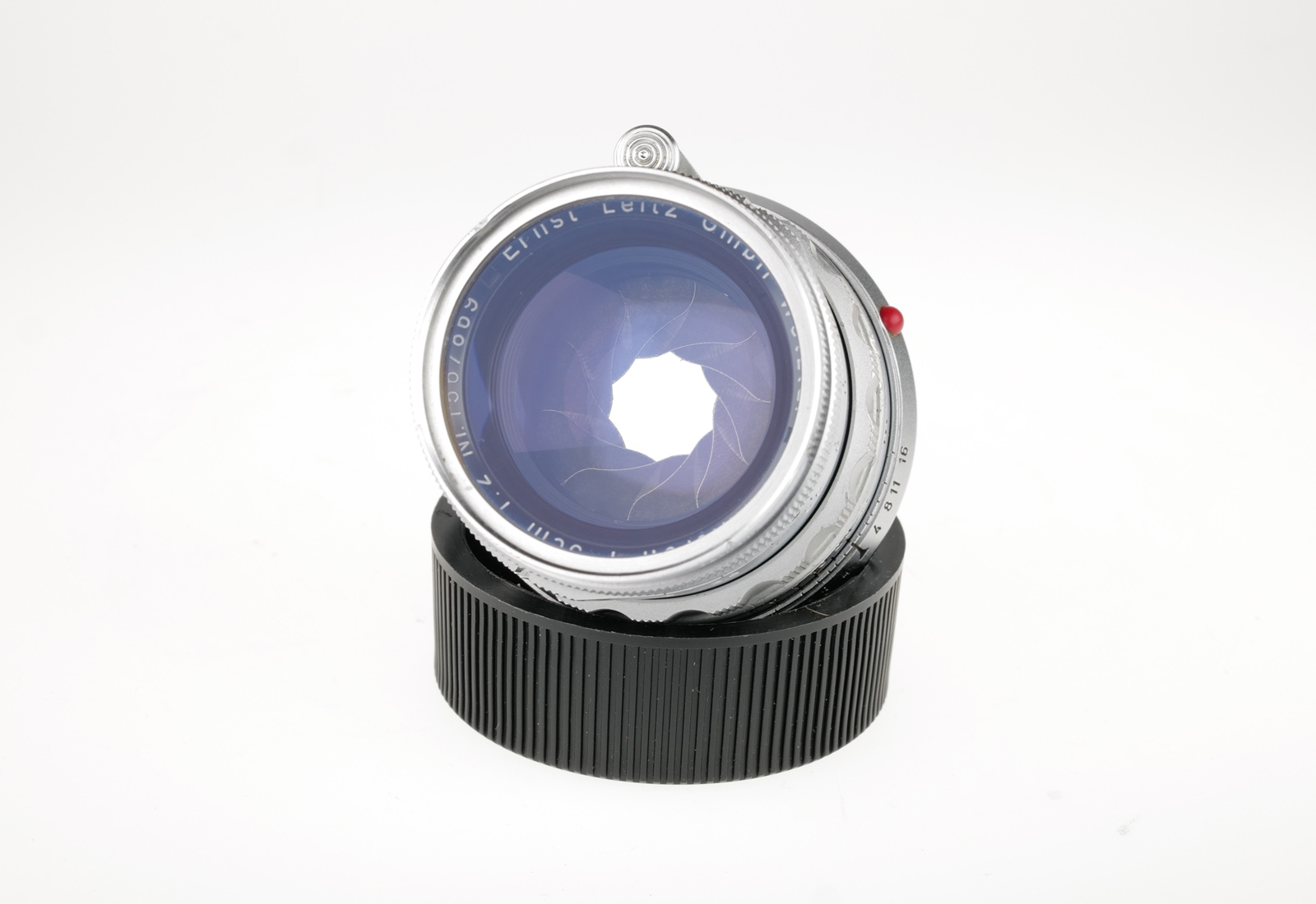 Leica Summicron 1:2/50mm, silber chrome 