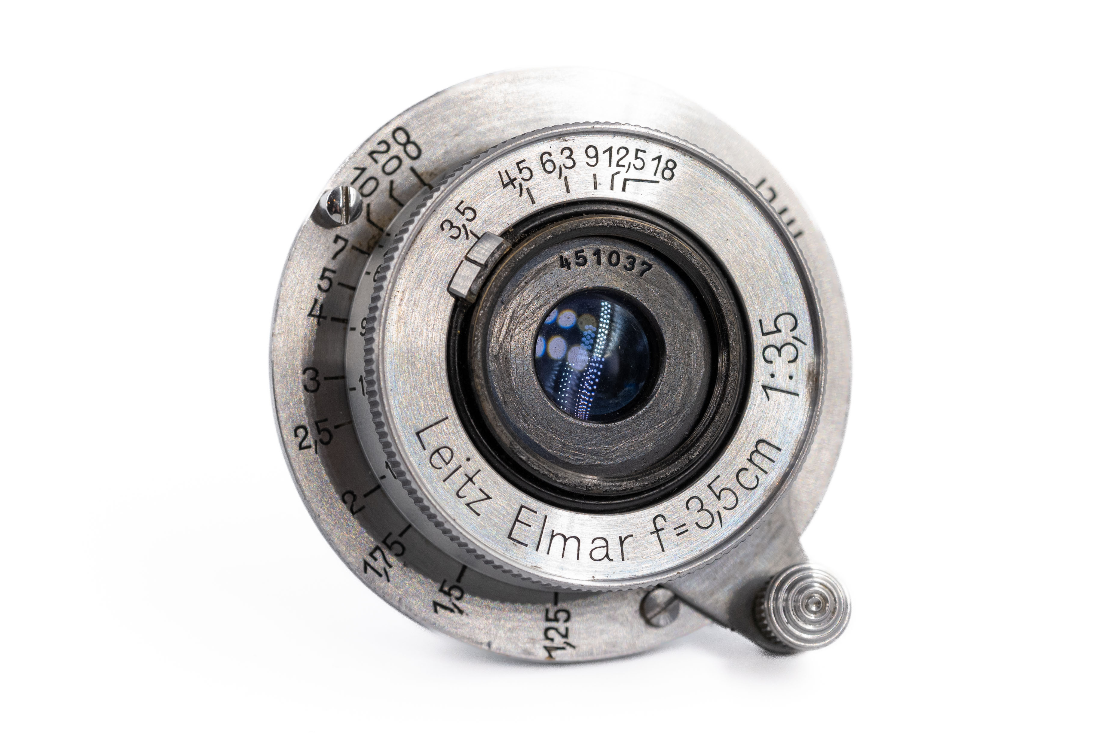 Leica Elmar 35mm f/3.5 Chrome EKURZ
