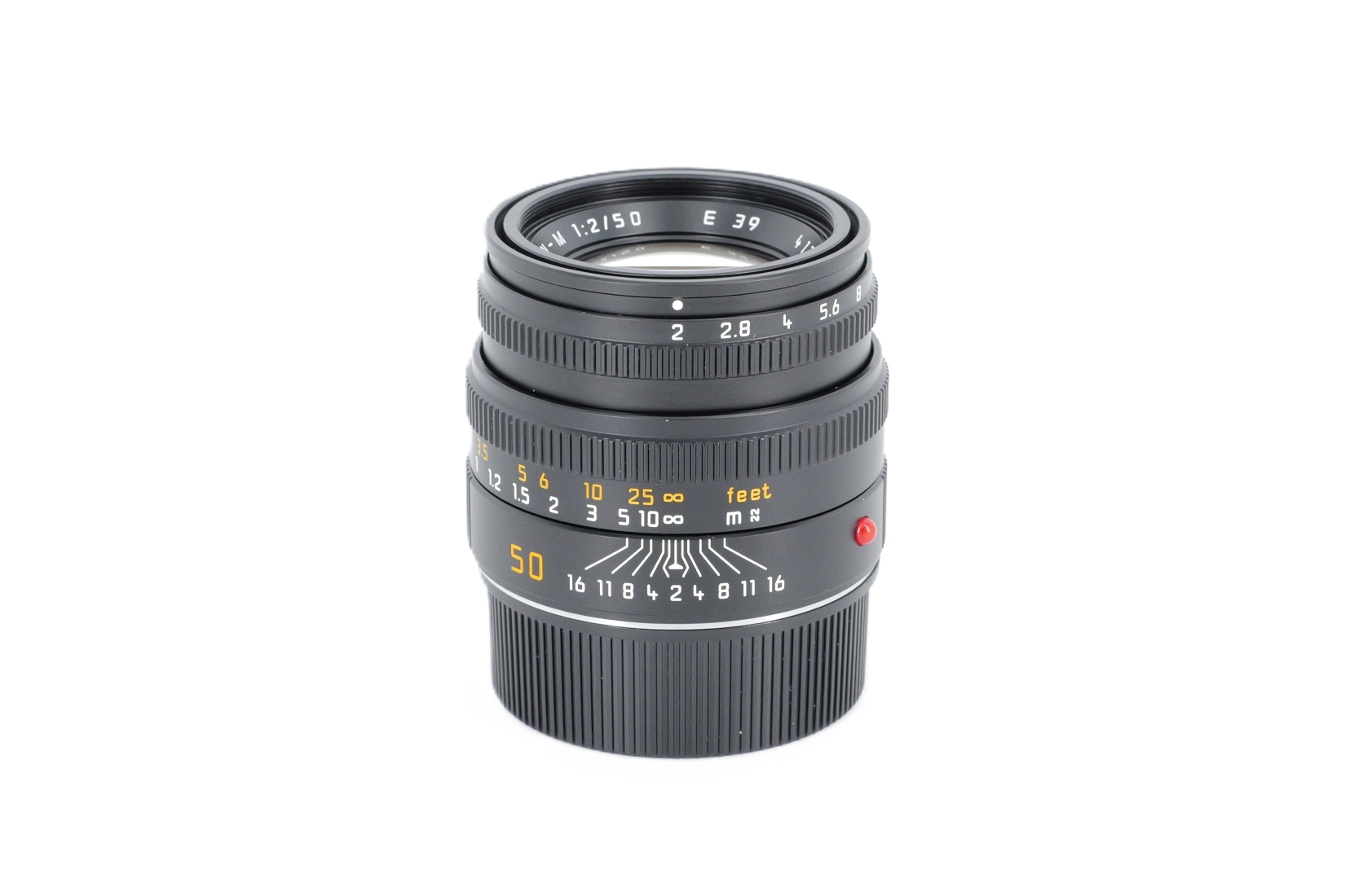 Summicron-M 1:2/50, black anodised, 11826