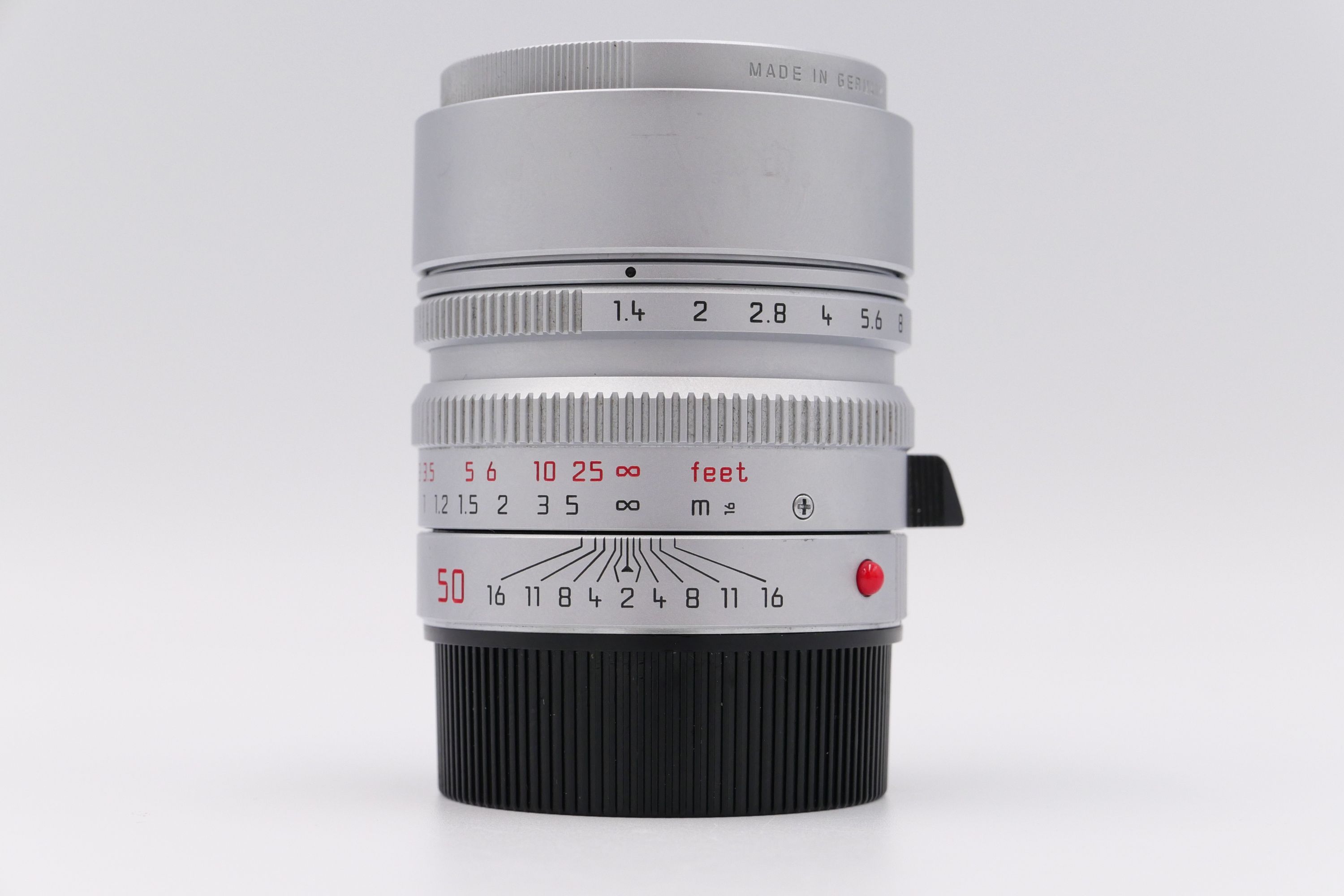 Leica Summilux-M f1.4 50mm ASPH, Silver