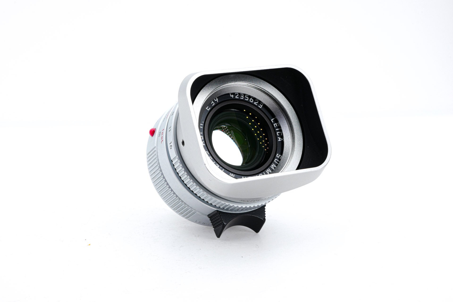 LEICA Summicron-M 2.0/35mm ASPH. silver chrome-plated 6Bit