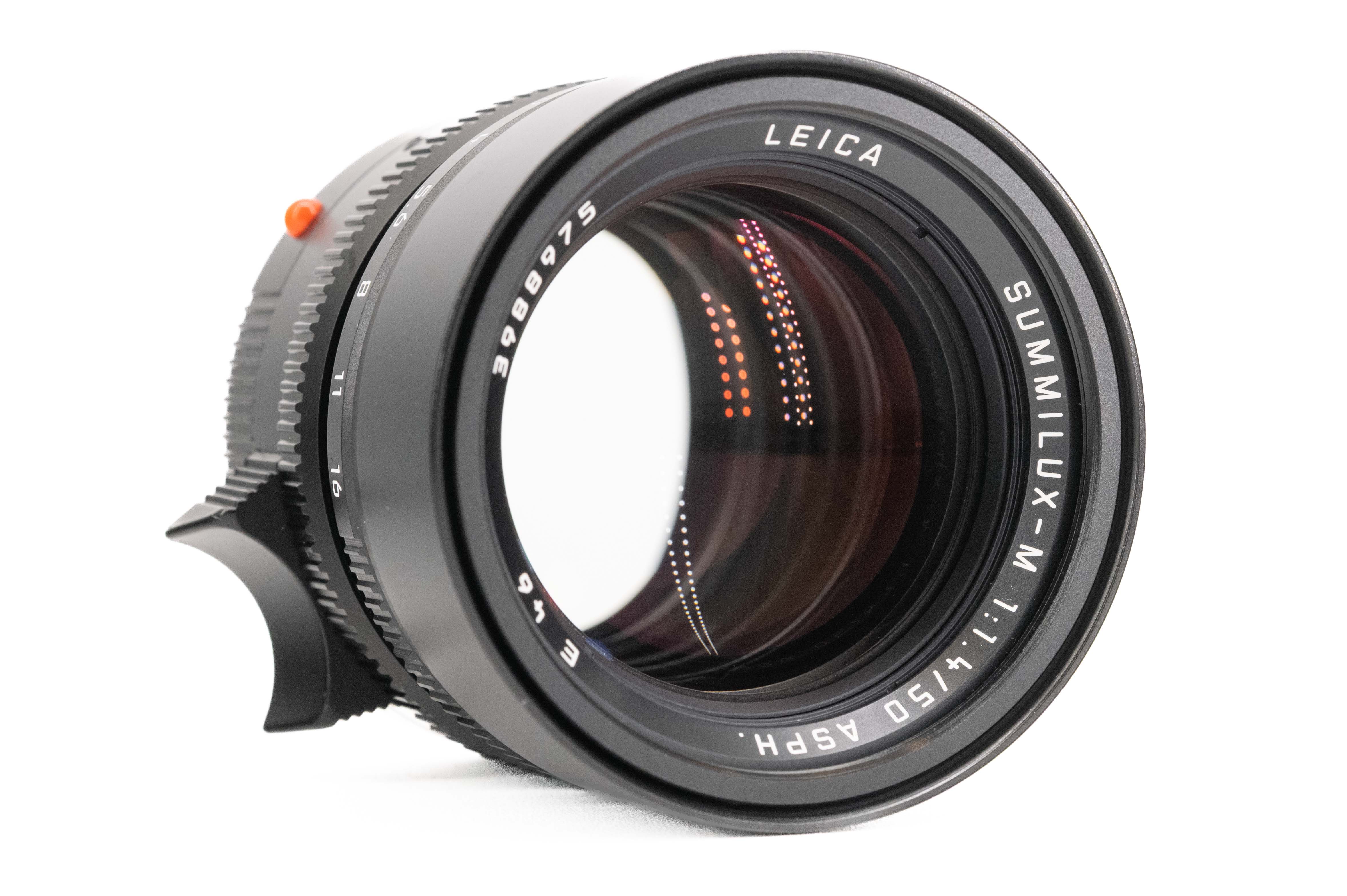 Leica Summilux-M 50mm f/1.4 ASPH Black Anodised 11891