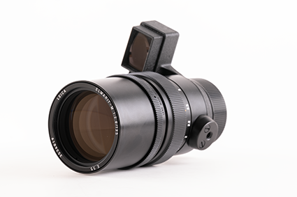 Leica Elmarit-M 2,8/135mm mit Brille