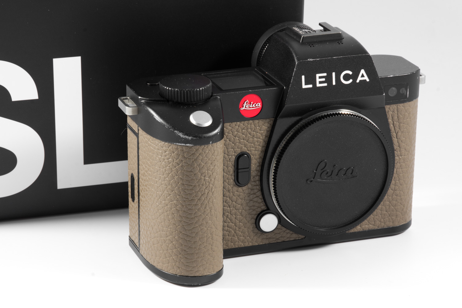 Leica SL2 black, blaues Leder (10854)