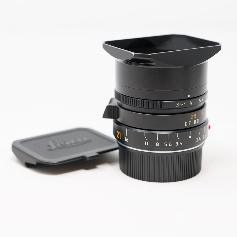 Leica SUPER-ELMAR-M 3.4/21mm ASPH., schwarz Leica SUPER-ELMAR-M 3.4/21mm ASPH., schwarz