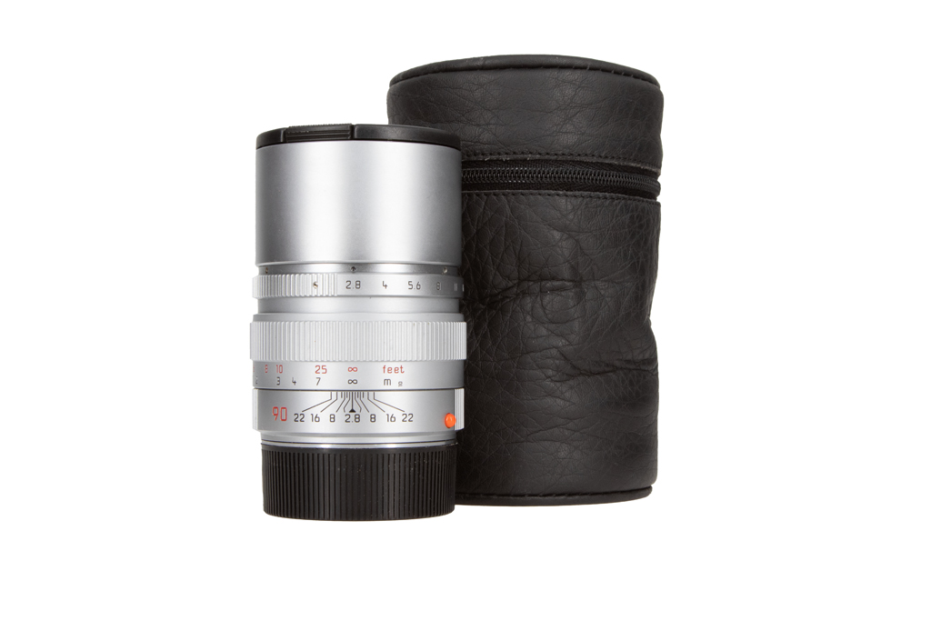 LEICA ELMARIT-M 1:2,8/90mm silver chrome 6Bit