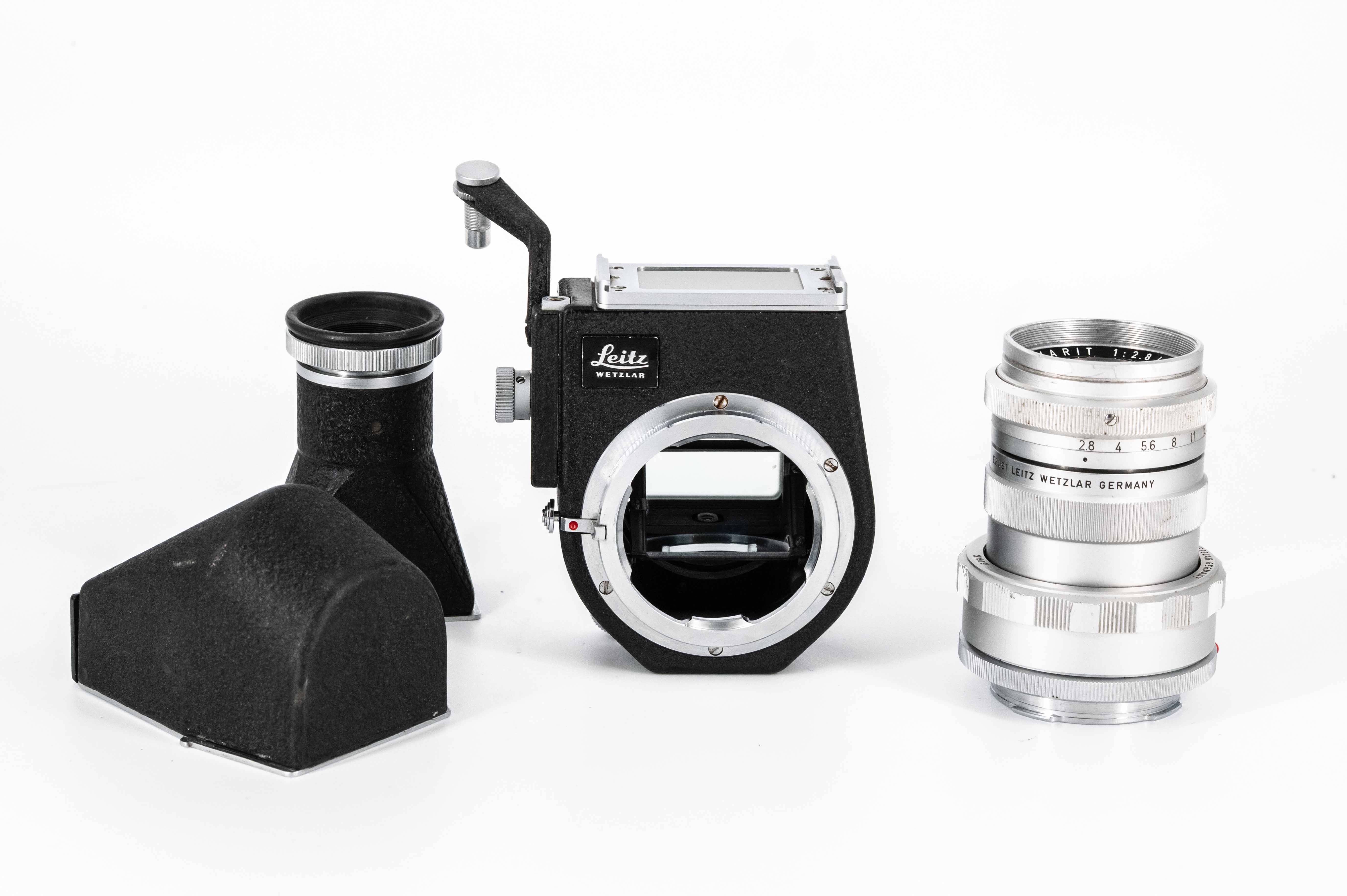 ELMARIT 1:2.8/90 mm lens head with Visoflex system