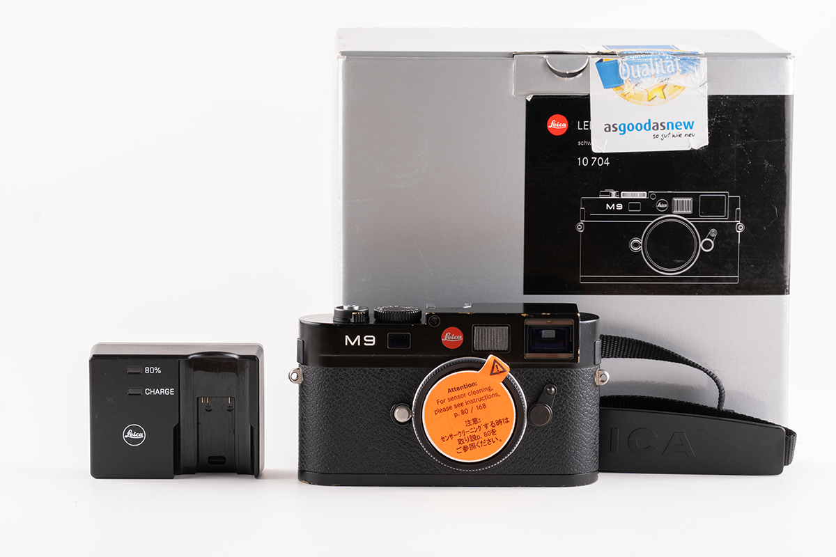 Leica M9, schwarz lackiert 