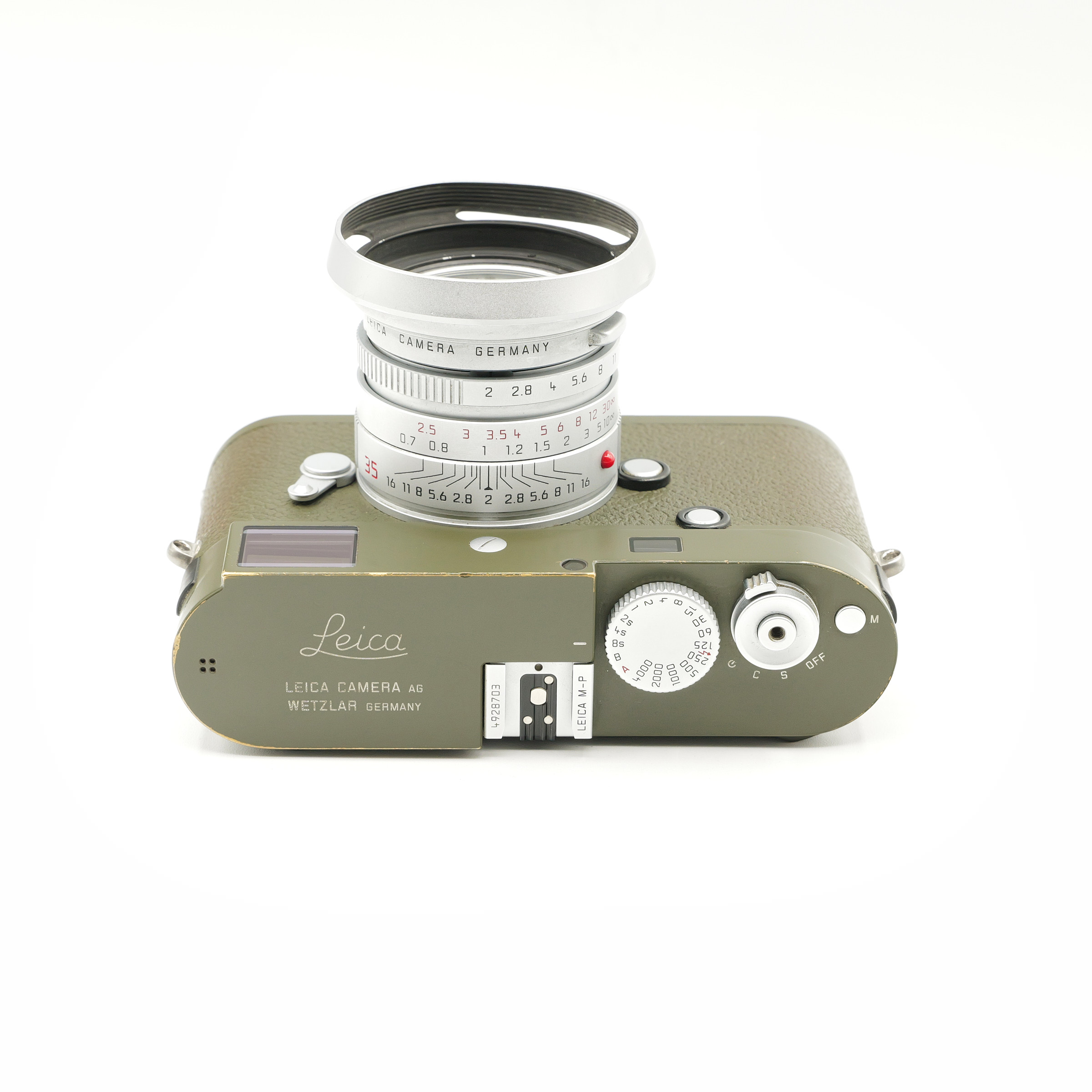 Leica M-P typ 240 edizione SAFARI & Summicron-M 35 F2 argento