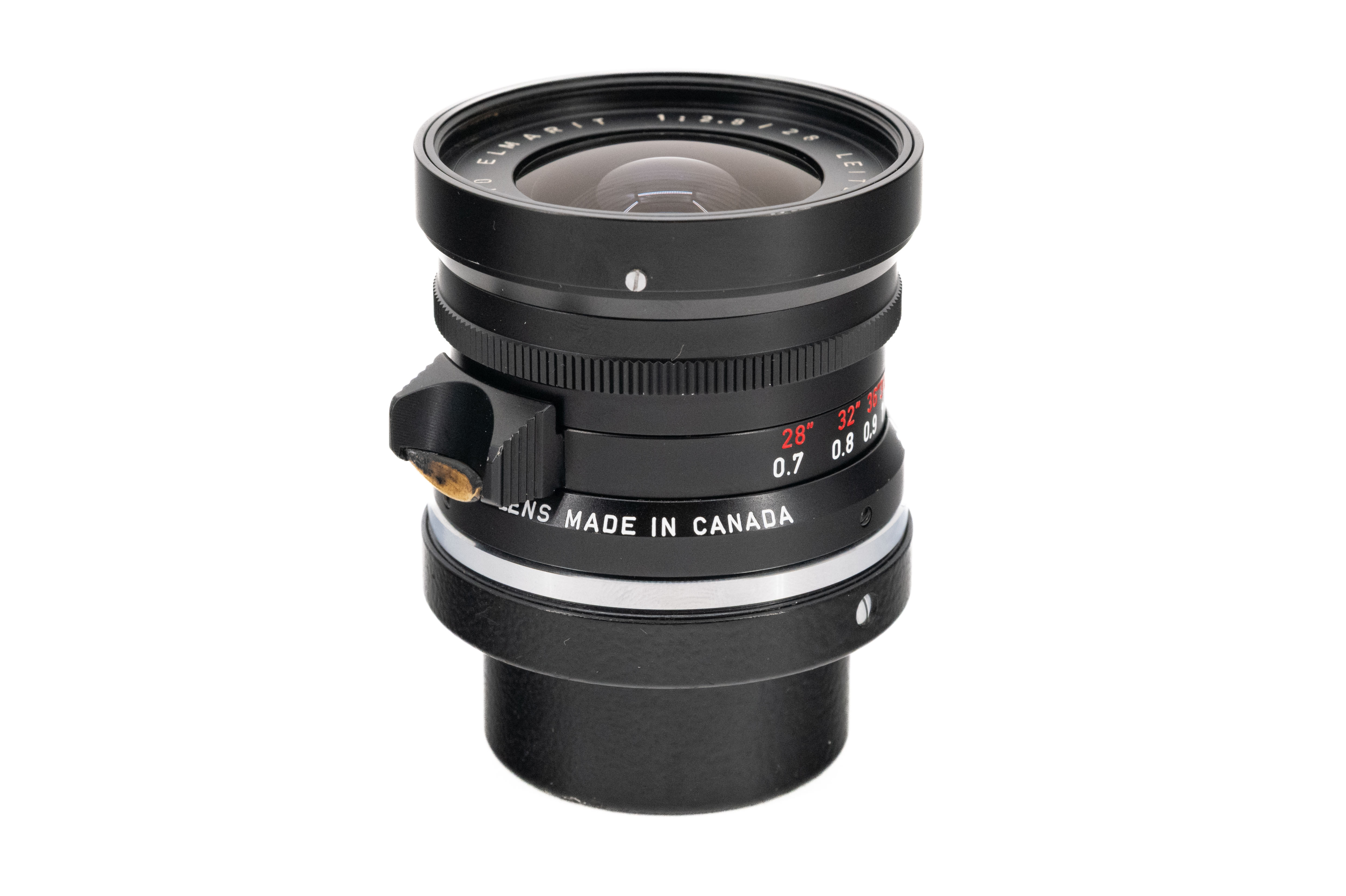 Leica Elmarit-M 28 mm f/2,8 9 elementi Scala rossa 11801