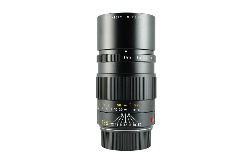 LEICA APO-TELYT-M 1:3,4/135, schwarz eloxiert 11889