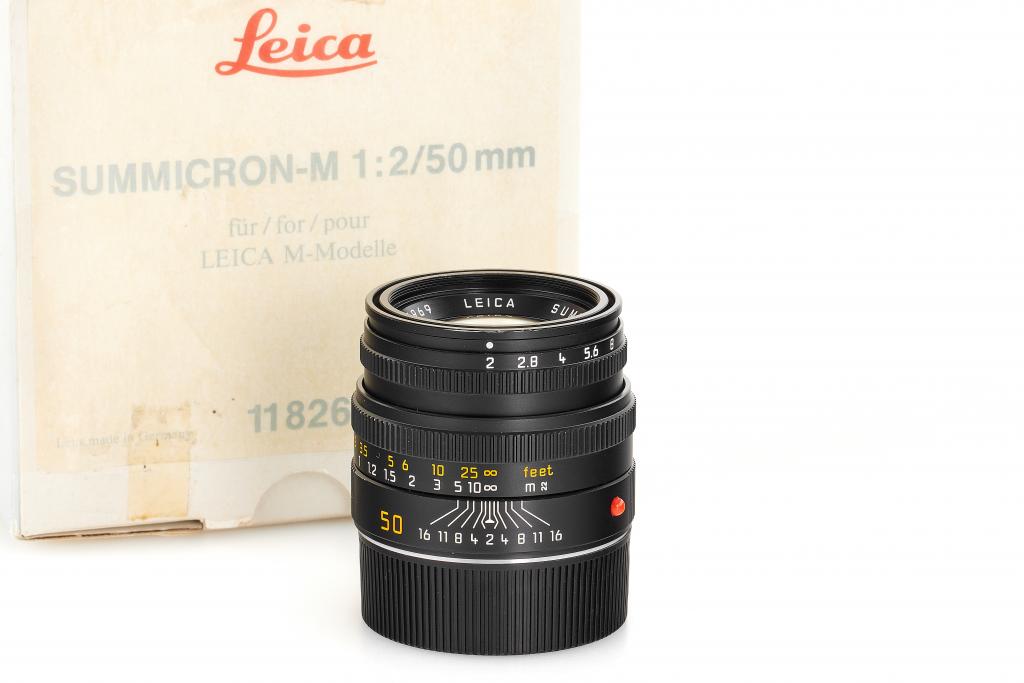Leica Summicron-M 11826 2/50mm black