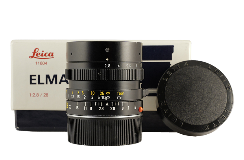 LEITZ CANADA ELMARIT-M 1:2.8/28, black anodized 11804 | Leica