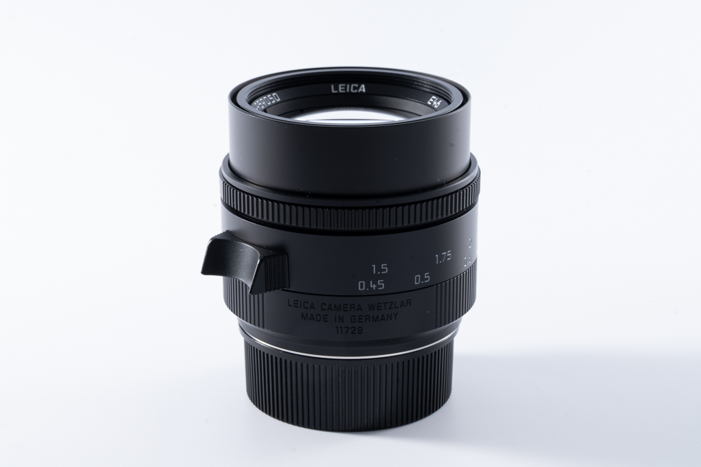 Leica SUMMILUX-M 1:1.4/50 ASPH., schwarz elox. (11728) Leica SUMMILUX-M 1:1.4/50 ASPH., schwarz elox. (11728)
