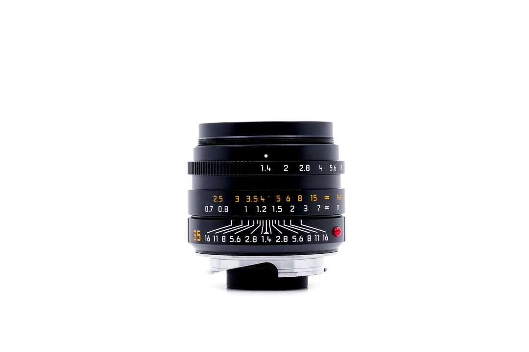 Leica Summilux-M 1,4/35mm ASPH. "FLE", schwarz
