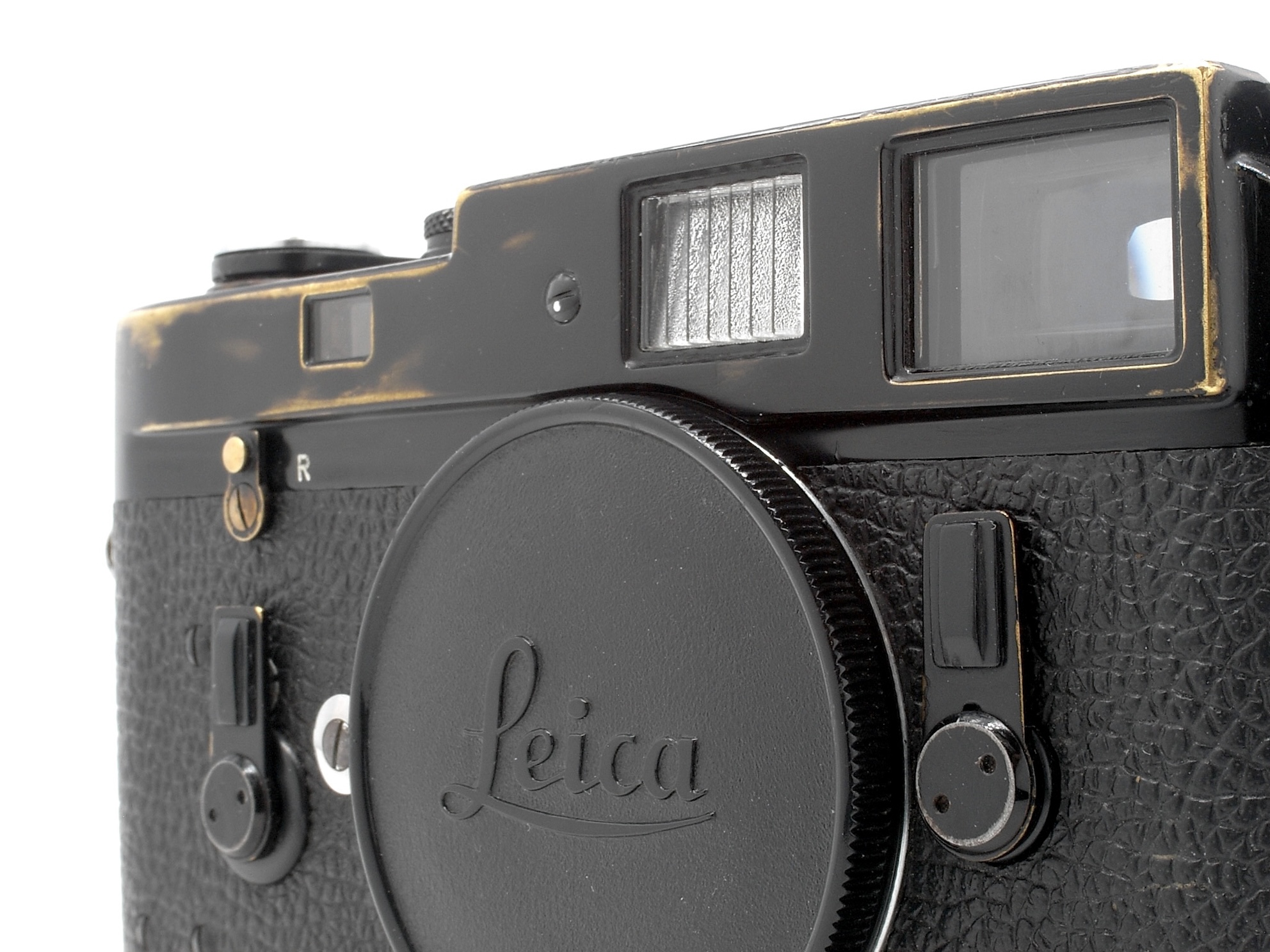 Leica M4 schwarz lackiert Leica M4 schwarz lackiert
