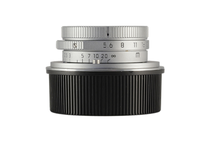 LEICA SUMMARON-M 5.6/28, silver chrome finish, 11695