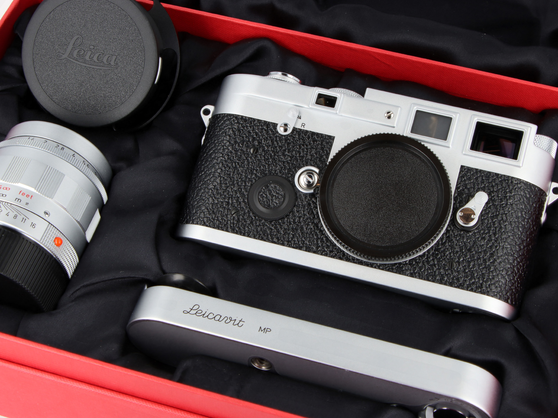 Leica MP3-Set "LHSA Special Edit." silver (10319)