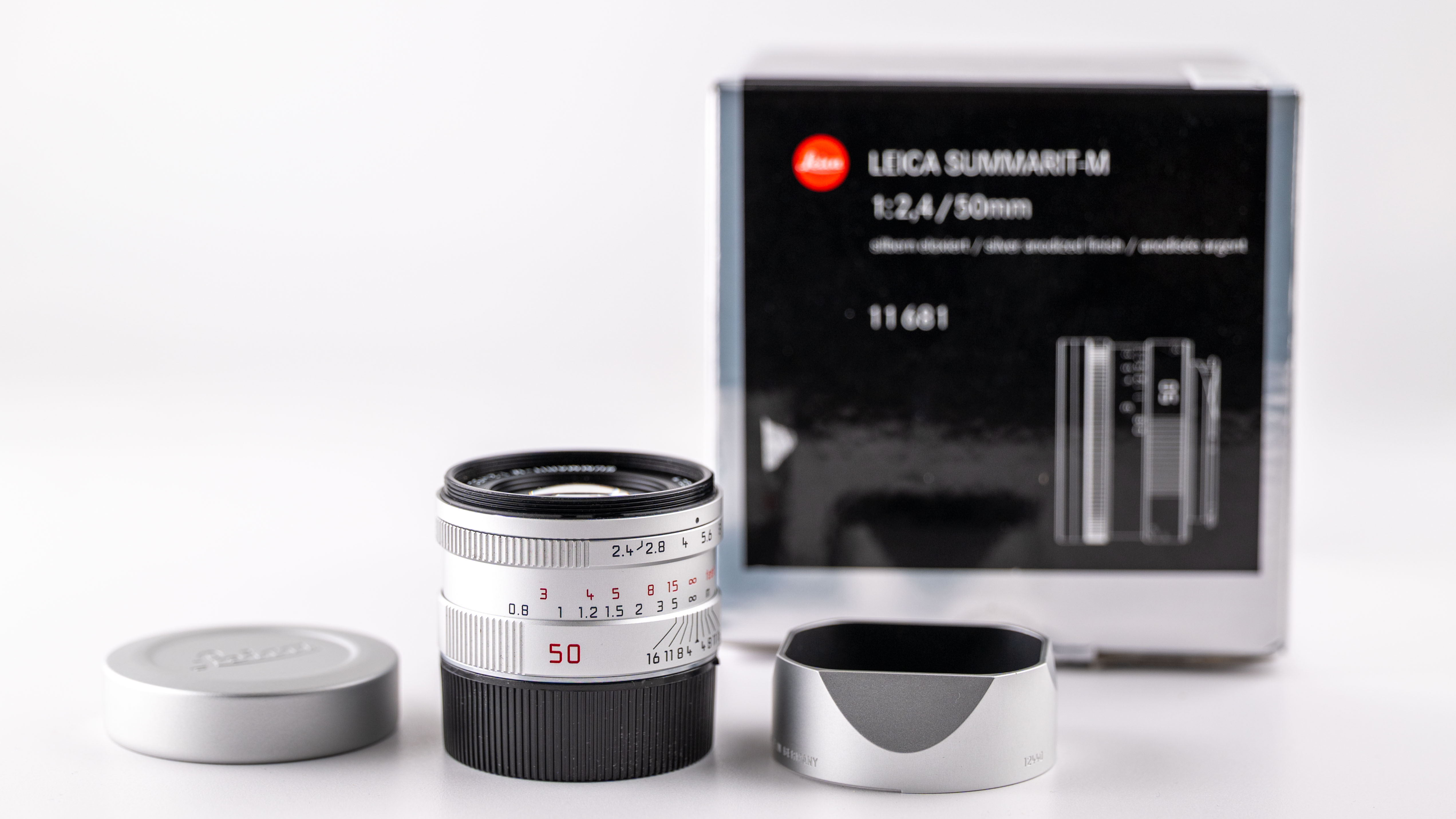 Leica Summarit-M 1:2.4/50 mm, Silver