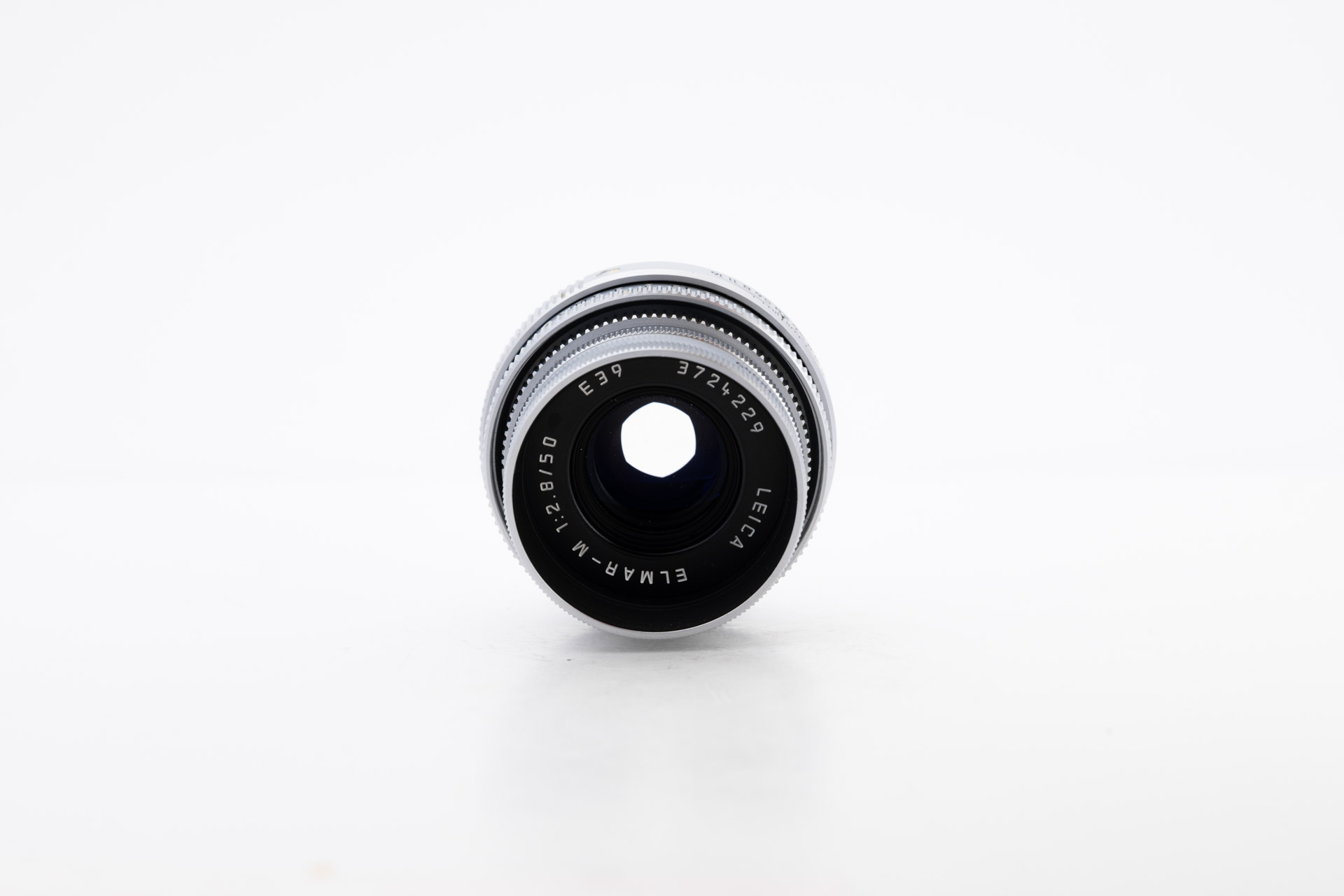 LEICA ELMAR-M 2.8/50mm, silbern verchromt, versenkbar
