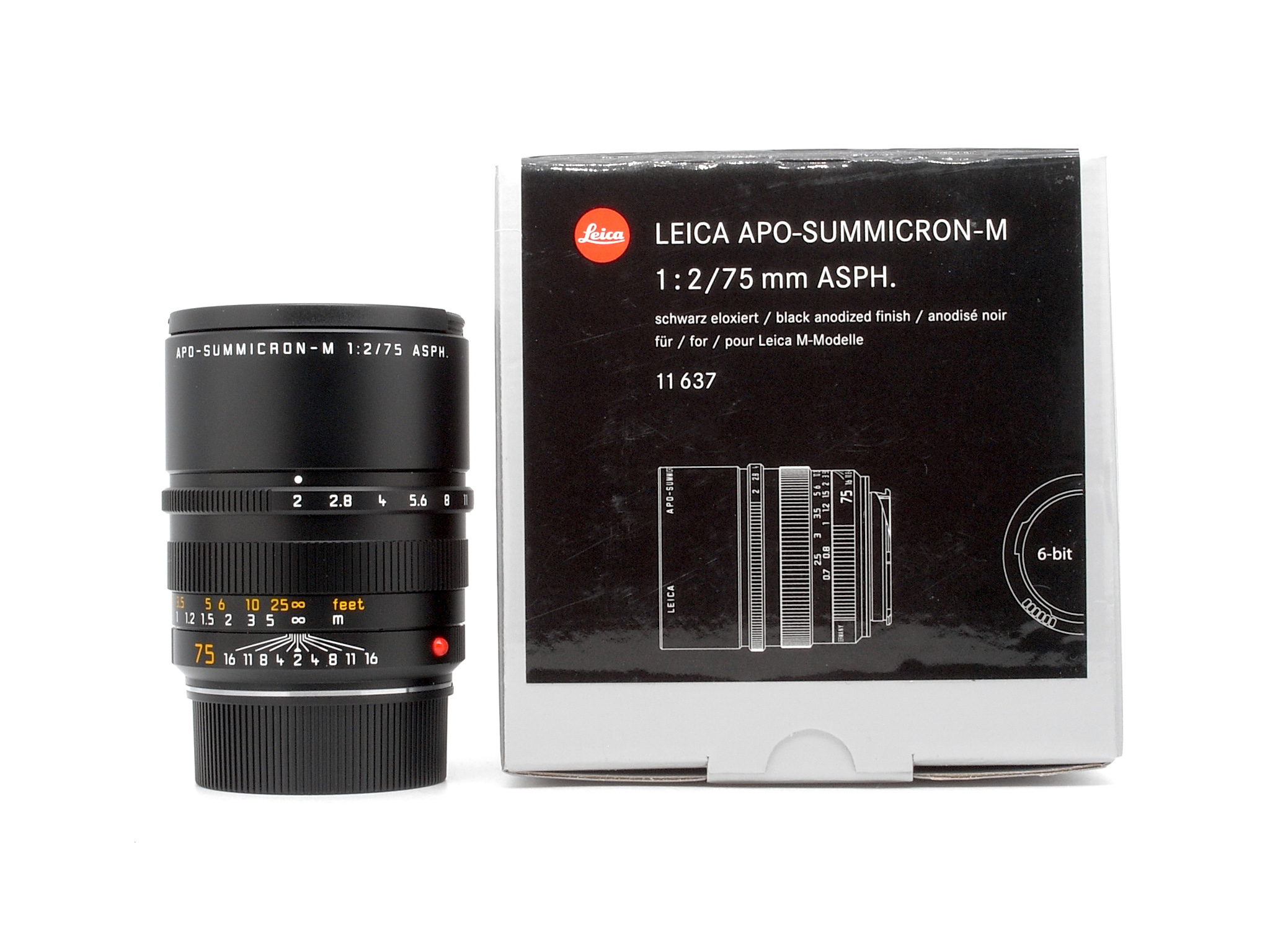 Leica APO-Summicron-M 2.0/75mm ASPH. 6Bit