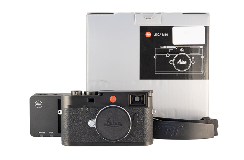 LEICA M10, black chrome finish 20000