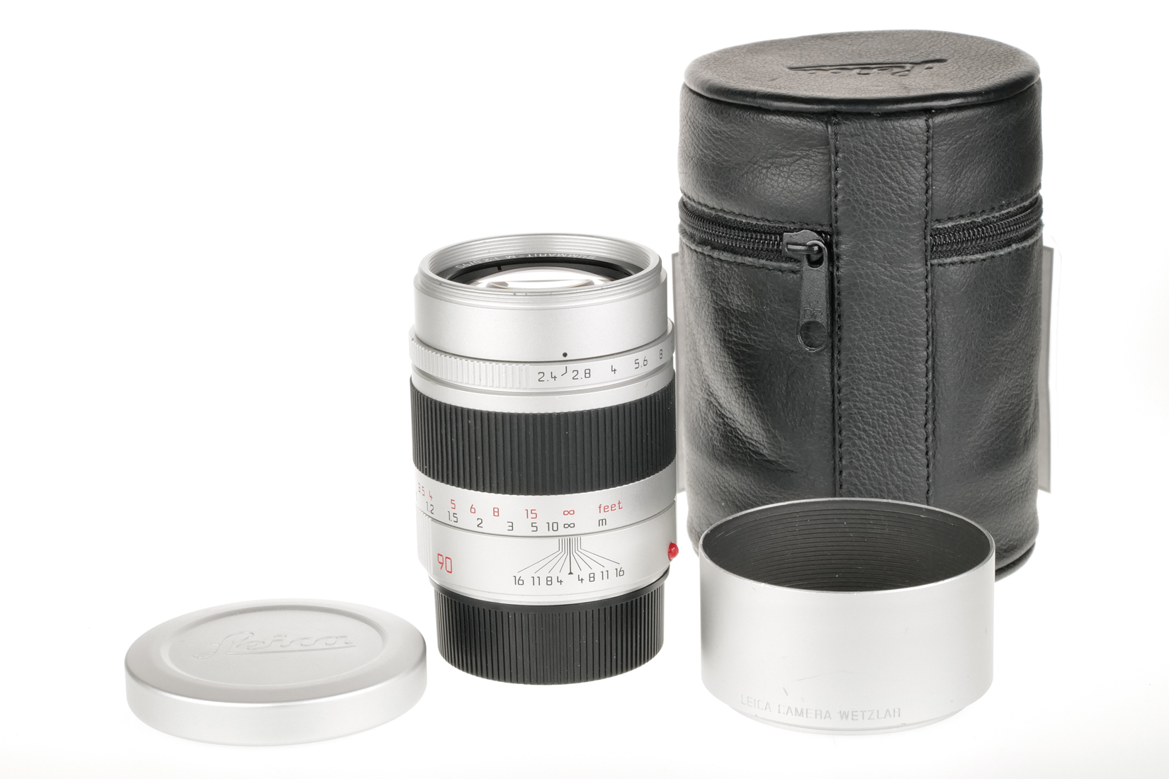 Leica Summarit-M 1:2.4/90 mm, silber, 11685
