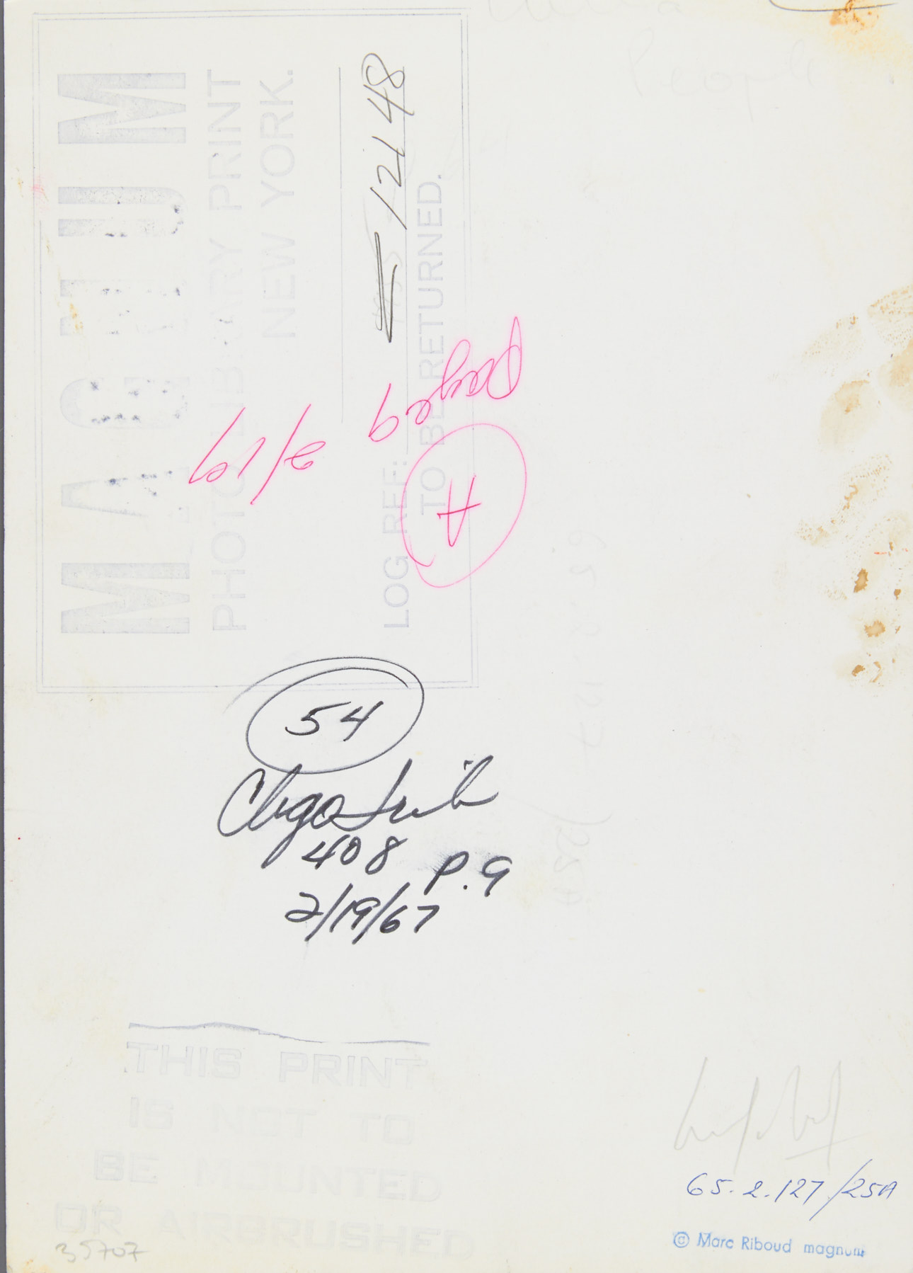 MARC RIBOUD (1923–2016) - Children on their way to school, Guangxi Province 1965 MARC RIBOUD (1923–2016) - Children on their way to school, Guangxi Province 1965