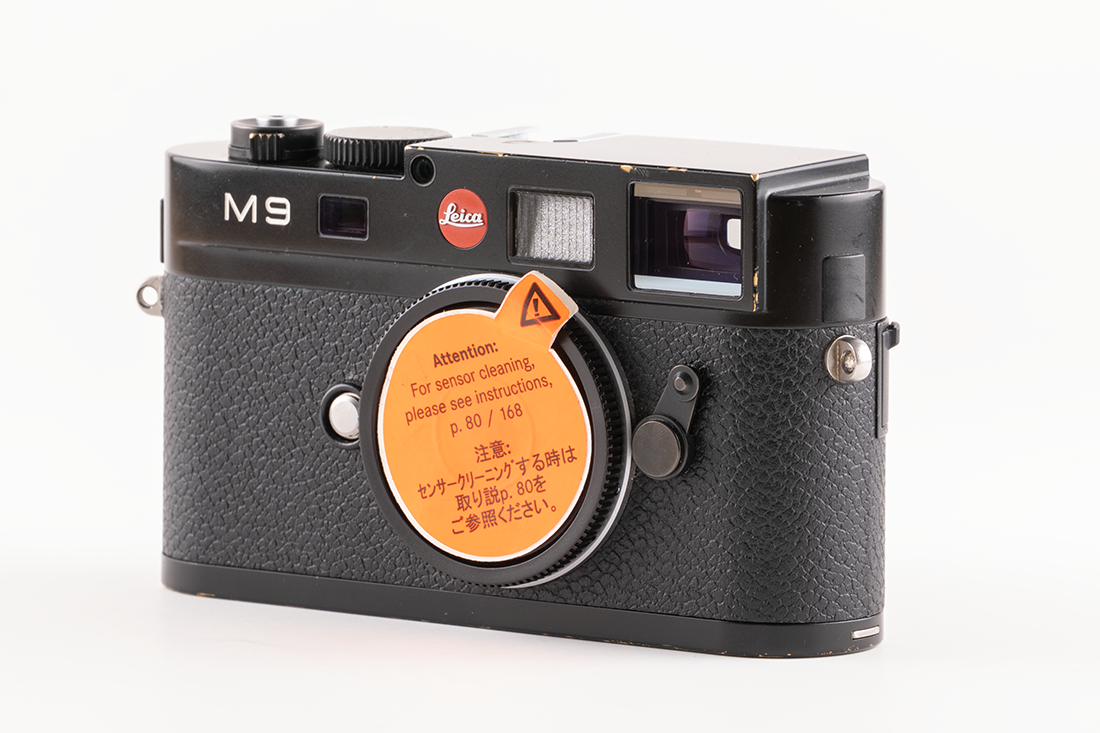 Leica M9, schwarz lackiert 