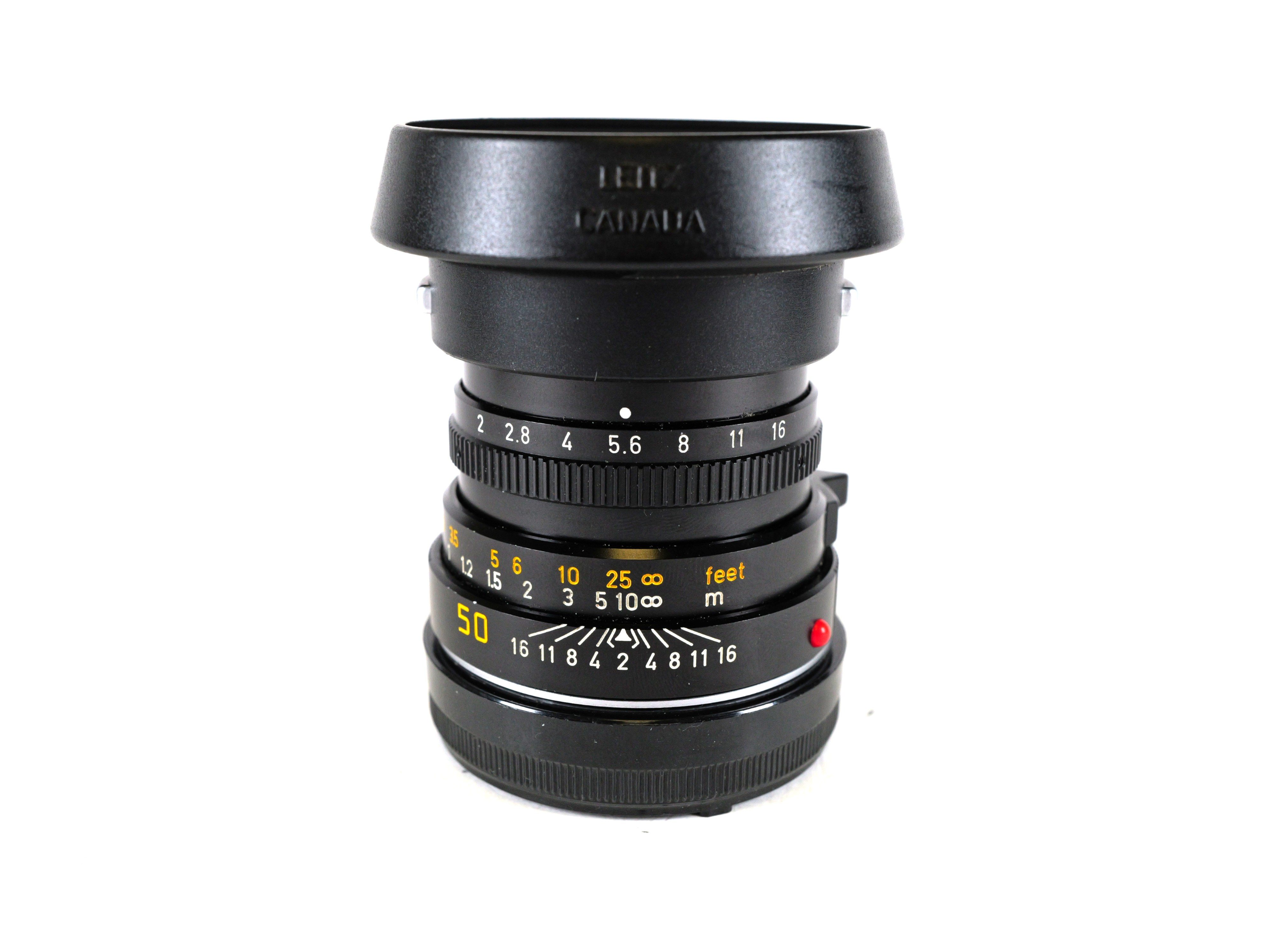 Leitz SUMMICRON-M 2/50mm, Canadian version, Leica 1913–1983