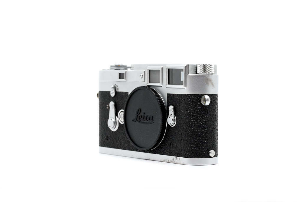 Leica M3 silbern verchromt "Single Stroke"