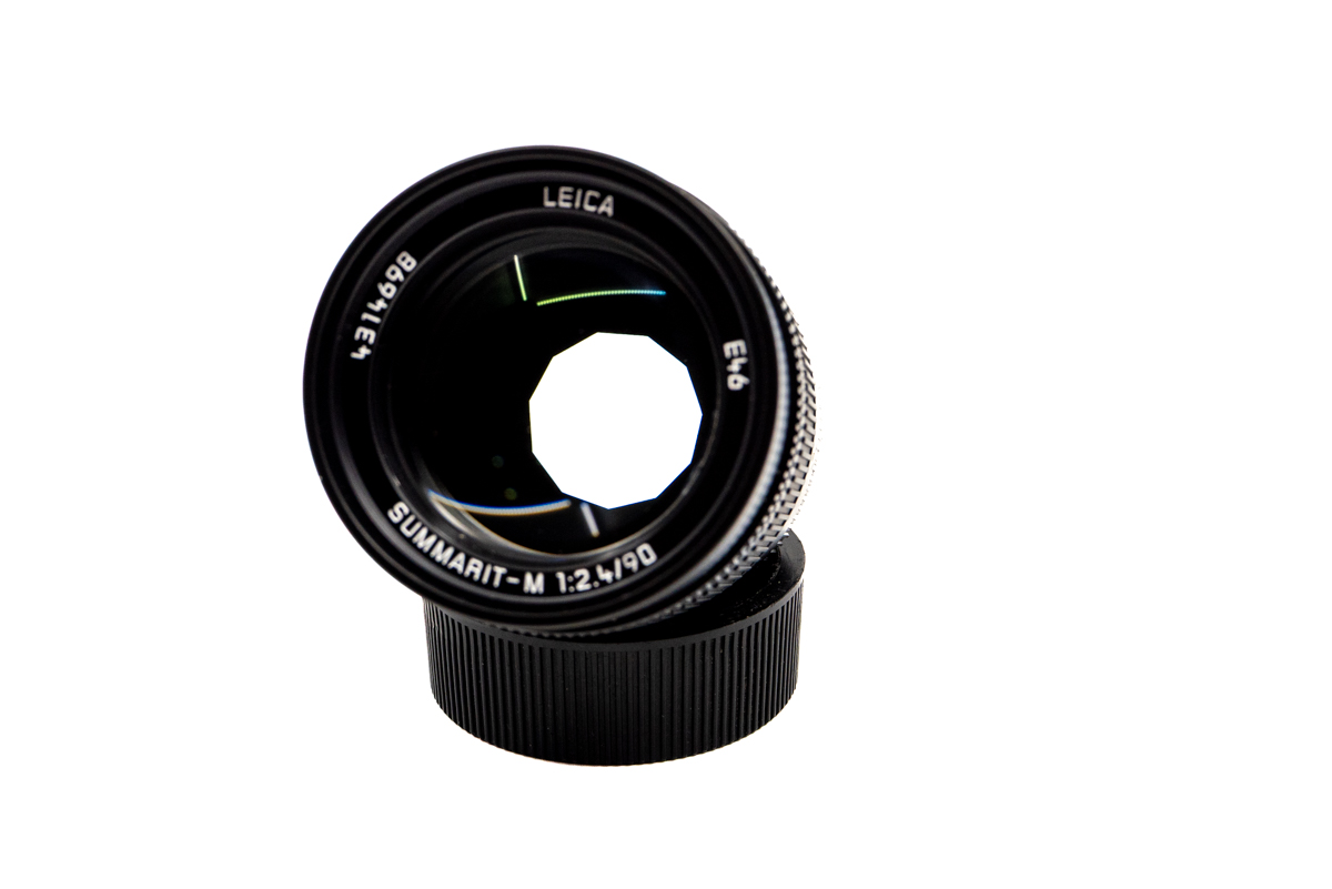 Leica Summarit-M 2.4/90mm, black
