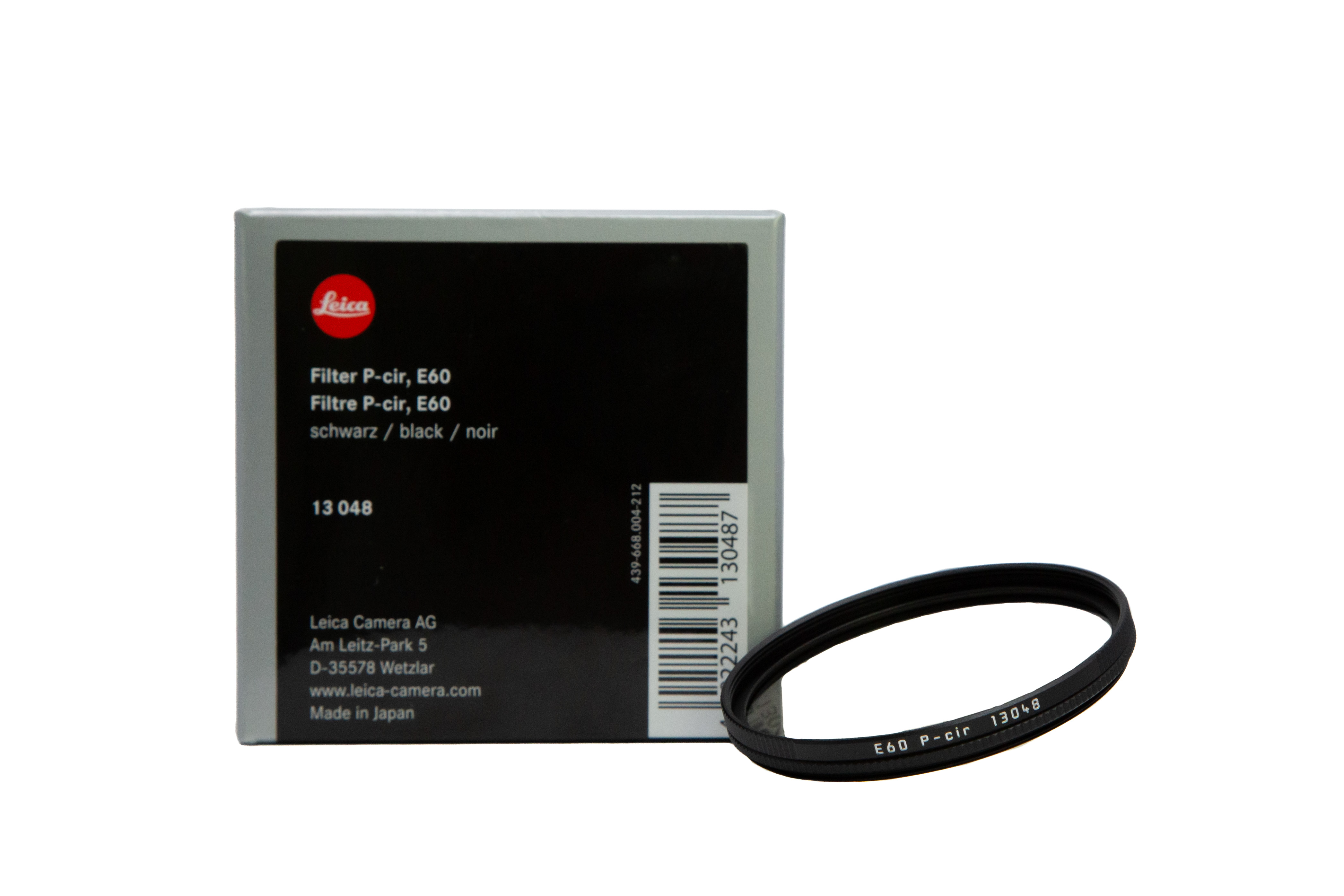 Leica P-Cir Filter - E60 - schwarz