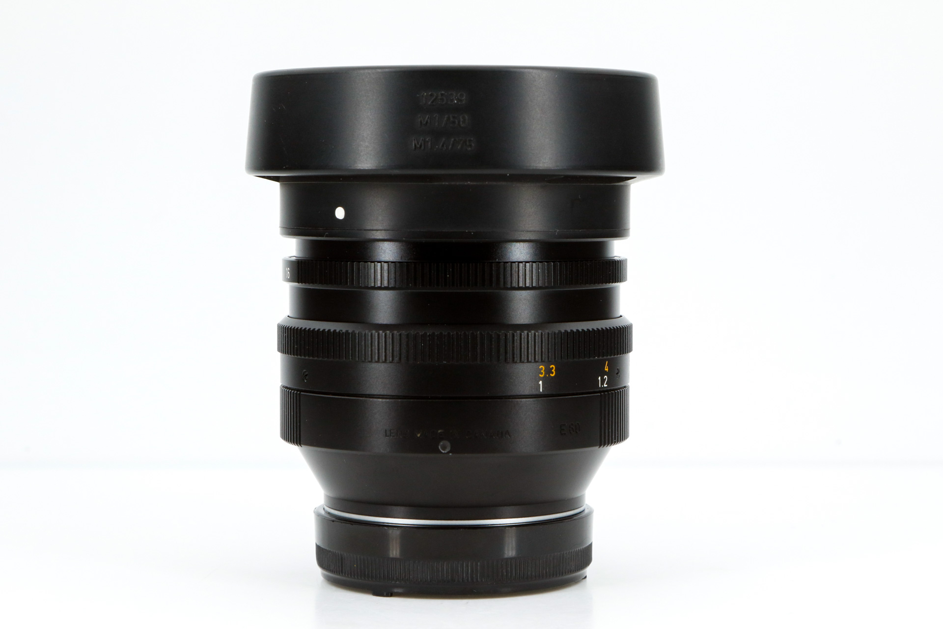 LEICA Noctilux-M 1.0/50mm schwarz eloxiert