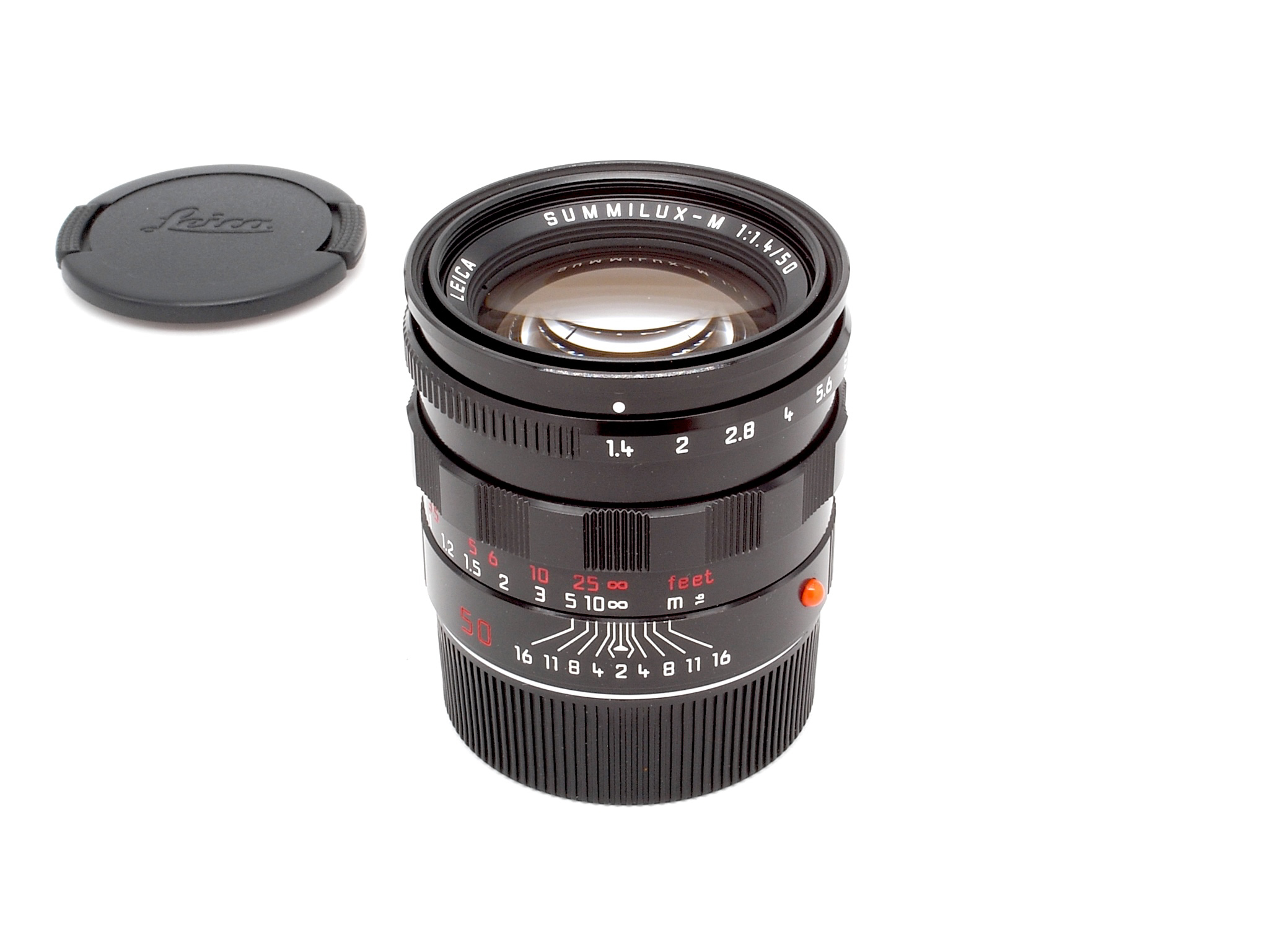 Leica Summilux-M 1,4/50mm schwarz lackiert Millenium