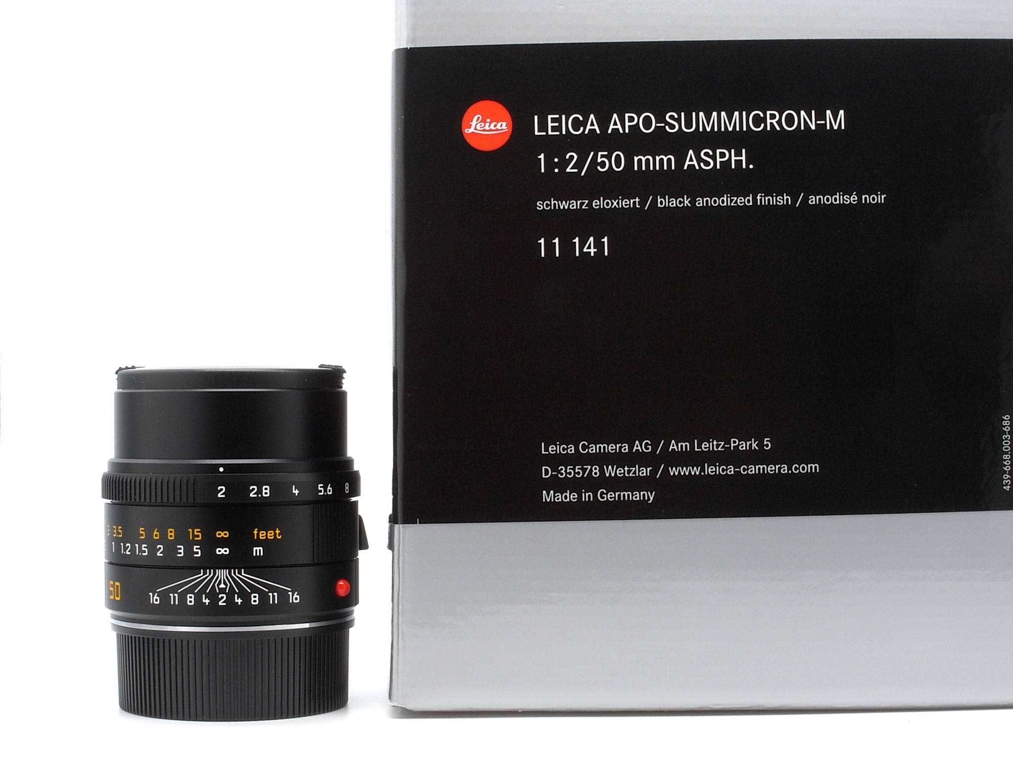 Leica APO-Summicron-M 2/50mm ASPH. 6Bit black