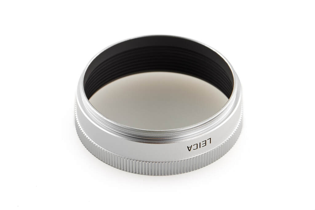 Leica 12549 Hood f. Elmar-M 2,8/50mm chrome - like new with 2 years guarantee