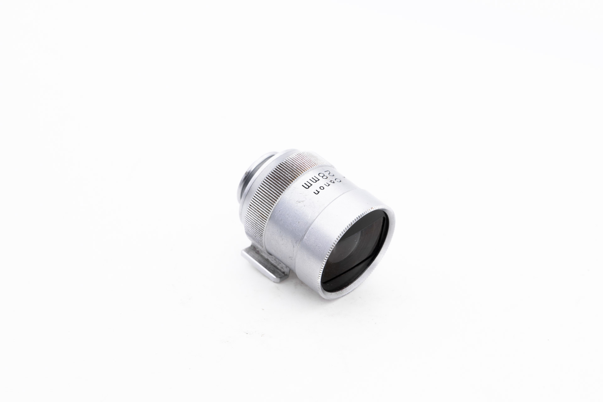 Canon 3.5/28mm LTM lens with viewfinder