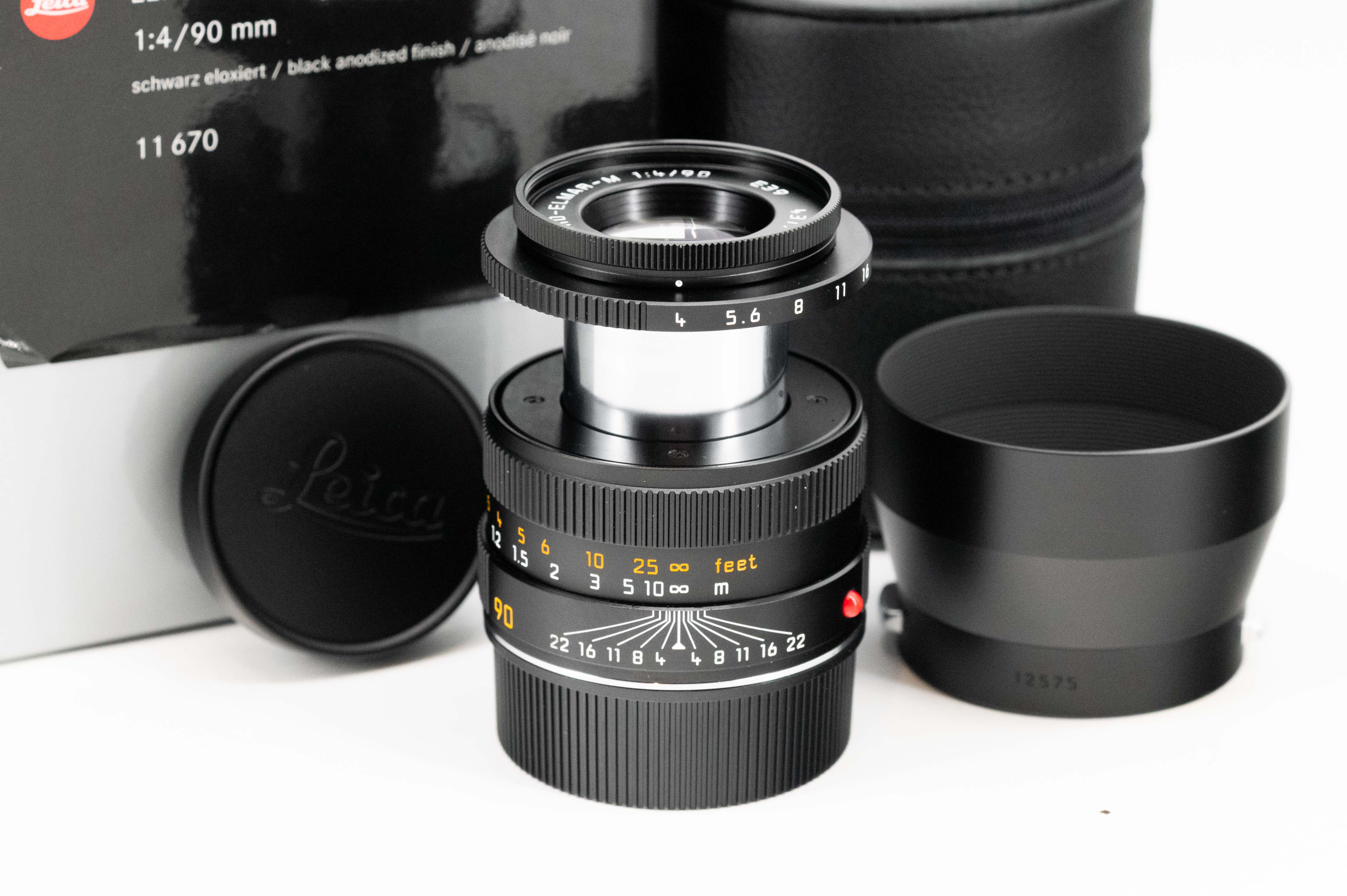 Leica Elmar-M 90mm f/4 Macro V2 11670