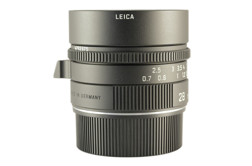 Leica Summicron-M 1:2/28 Asph., matt black paint finish 11725 DEMO