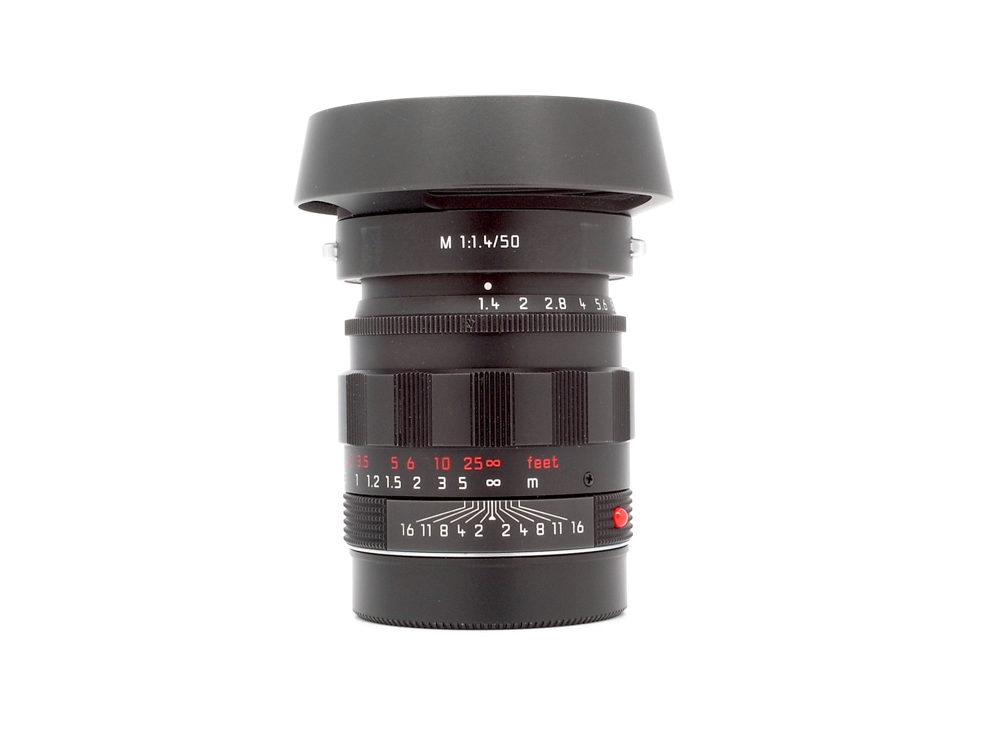 Leica Summilux-M 1,4/50mm ASPH. 6Bit schwarz verchromt