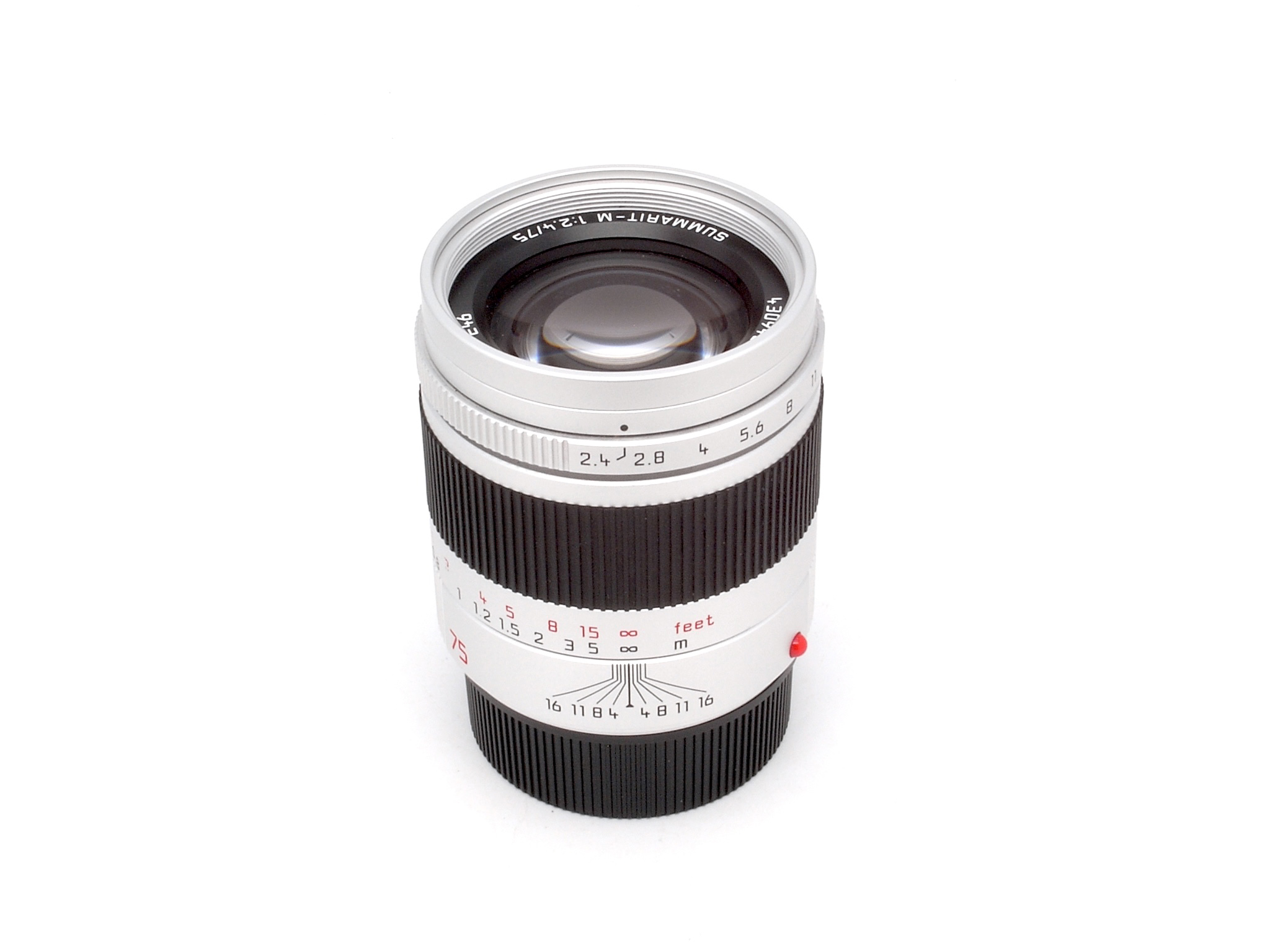 Leica Summarit-M 2.4/75mm silbern 6Bit