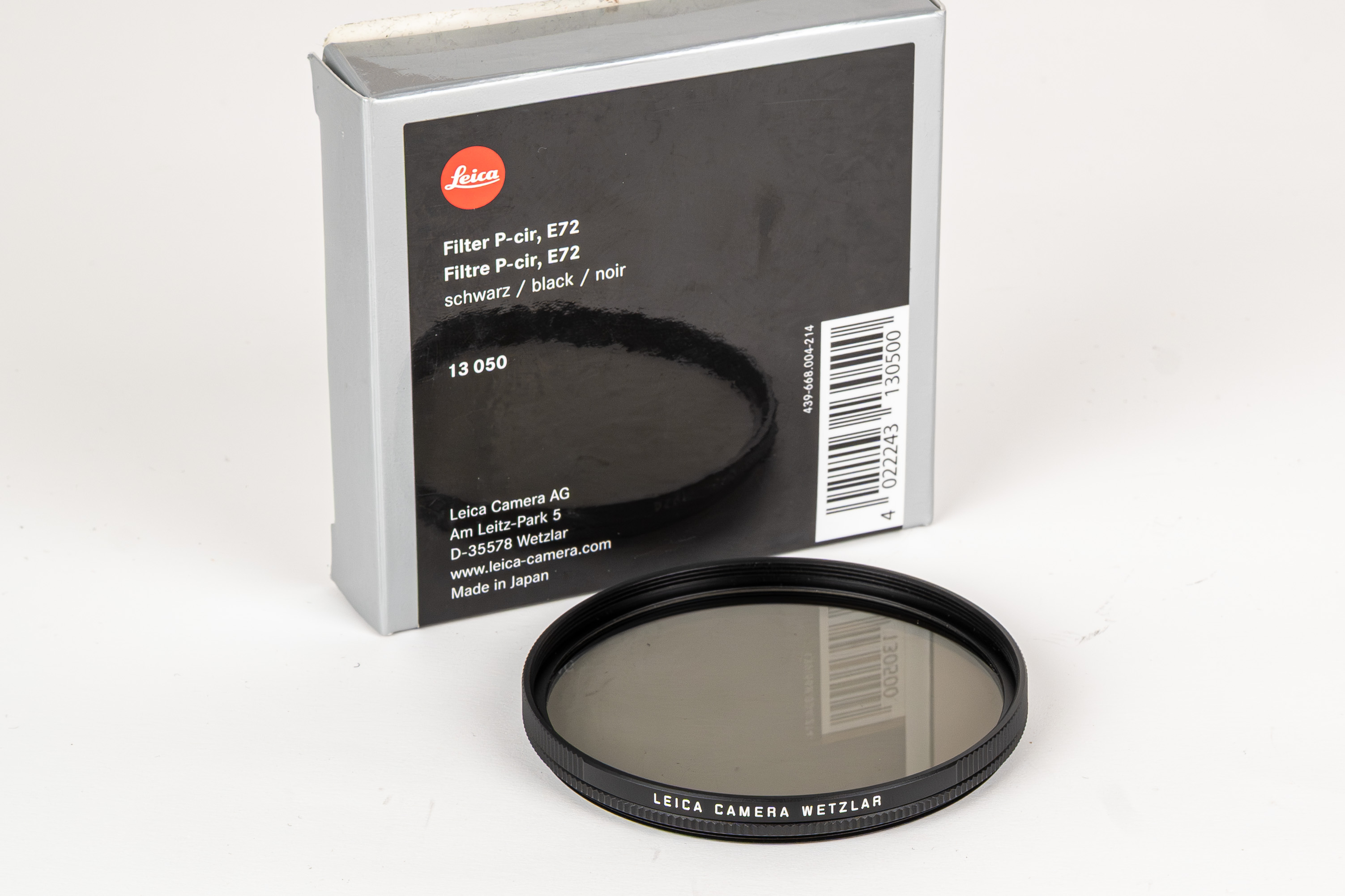 Leica P-cir E72 black