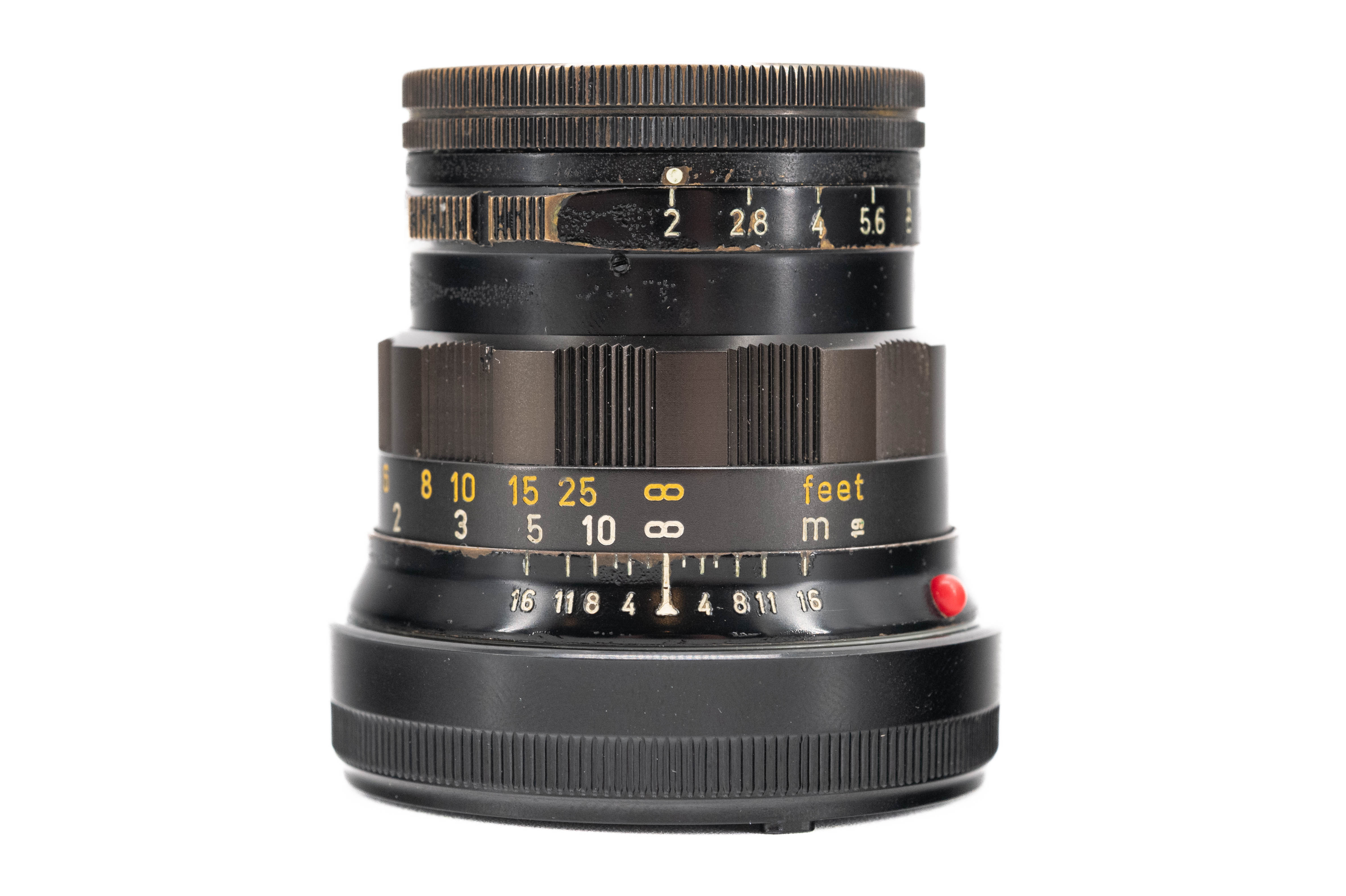 Leica Summicron-M 50mm f/2 Rigid Black Paint