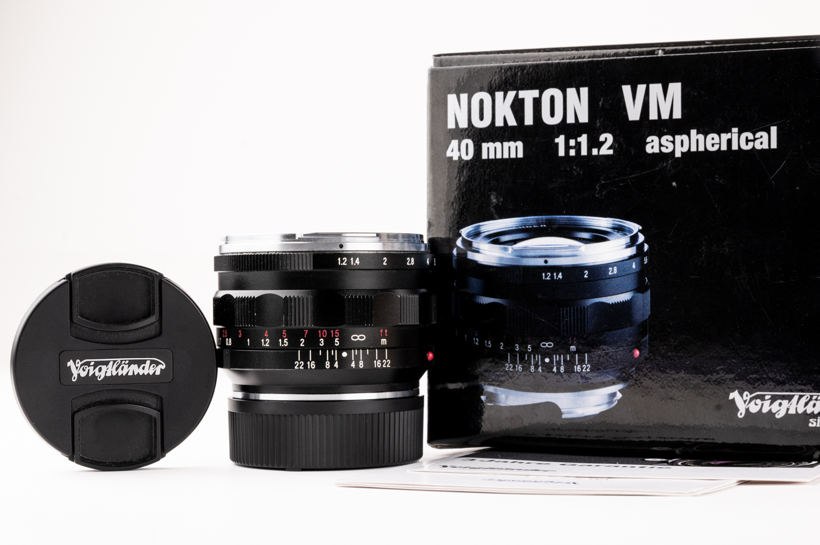 Voigtländer Nokton VM 40mm 1:1,2 asphärisch