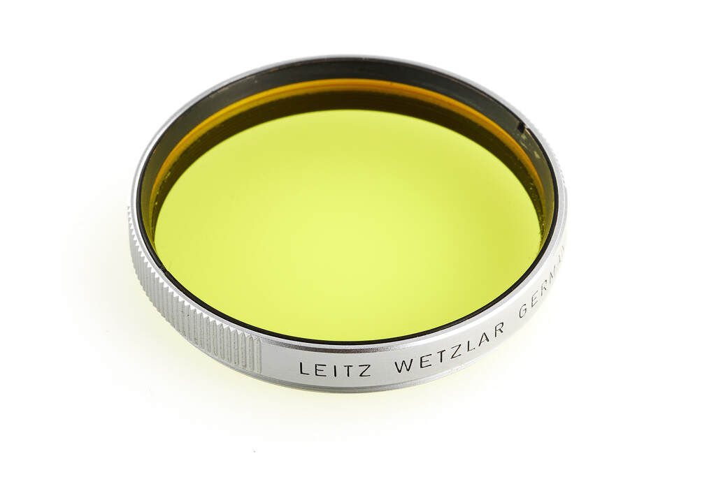 Leica E41 yellow filter f. Summilux Steel Rim