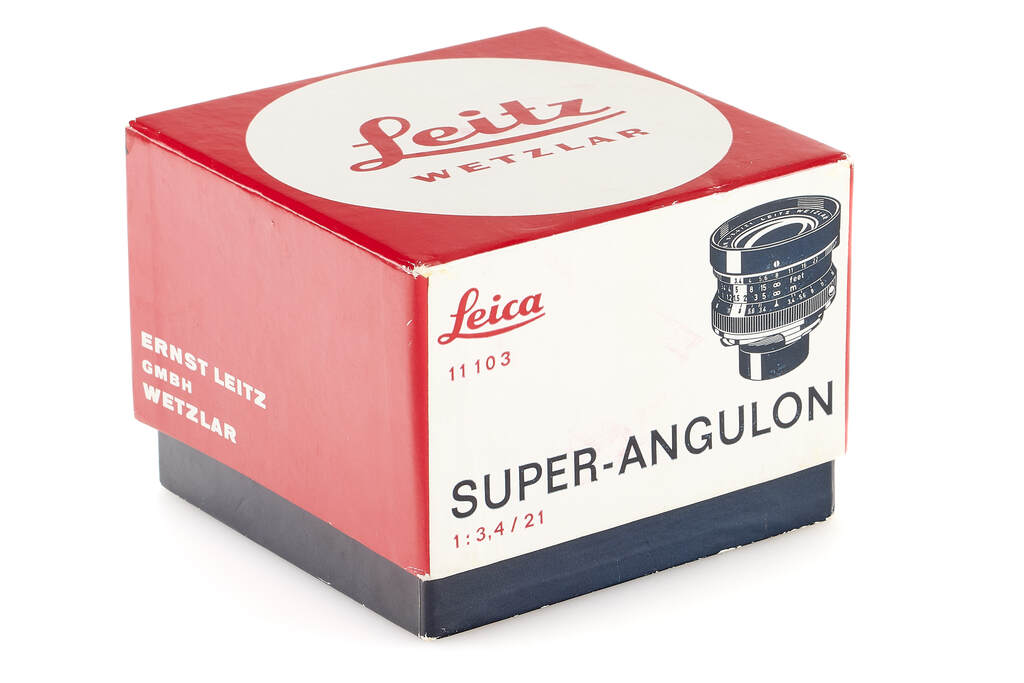 Leica Super-Angulon 3.4/21mm 11103 black